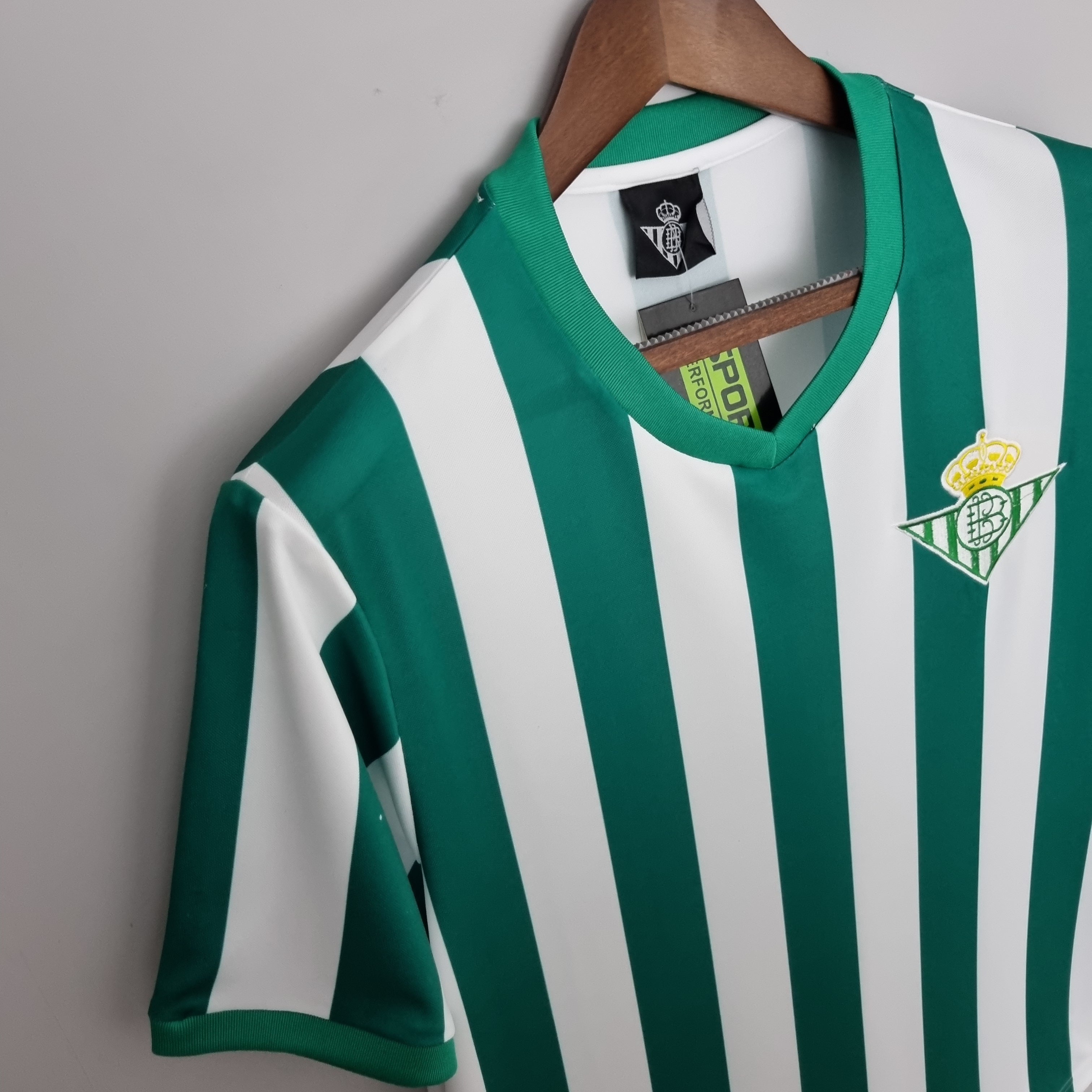 1990s Real Betis Retro Football Shirt | Green White Home