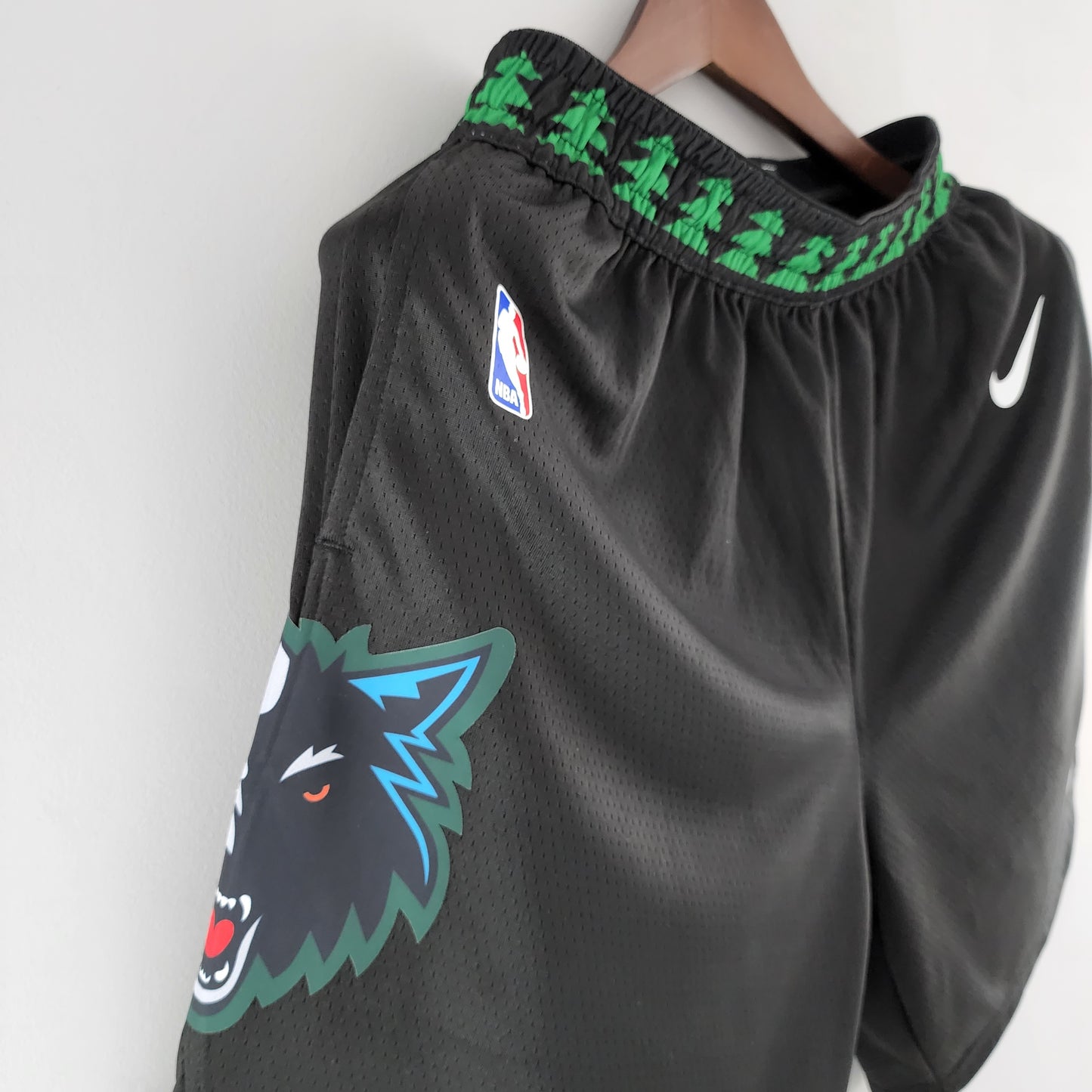 1990s Minnesota Timberwolves Retro Basketball Shorts