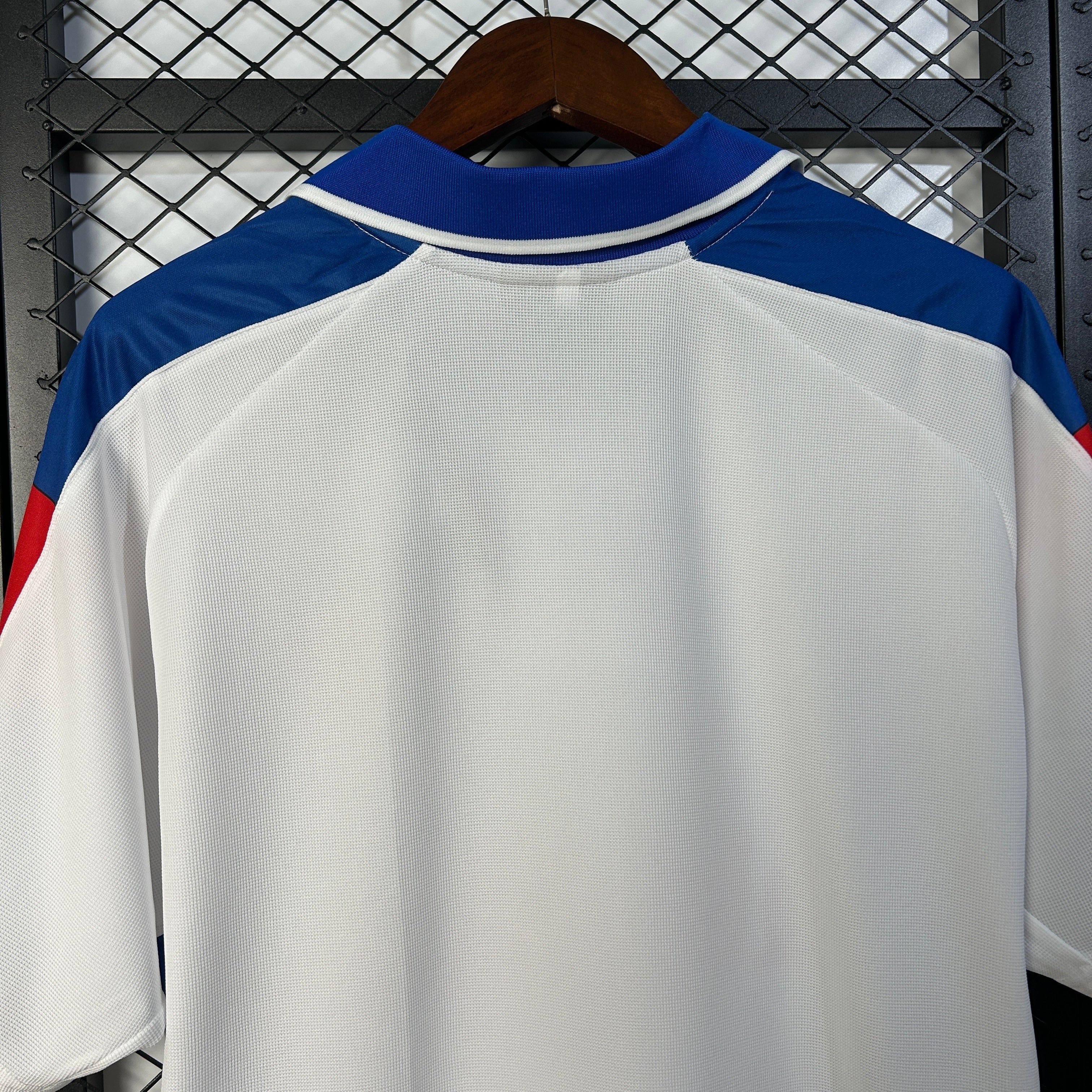 1990s Real Zaragoza Retro Football Shirt | White Blue Home