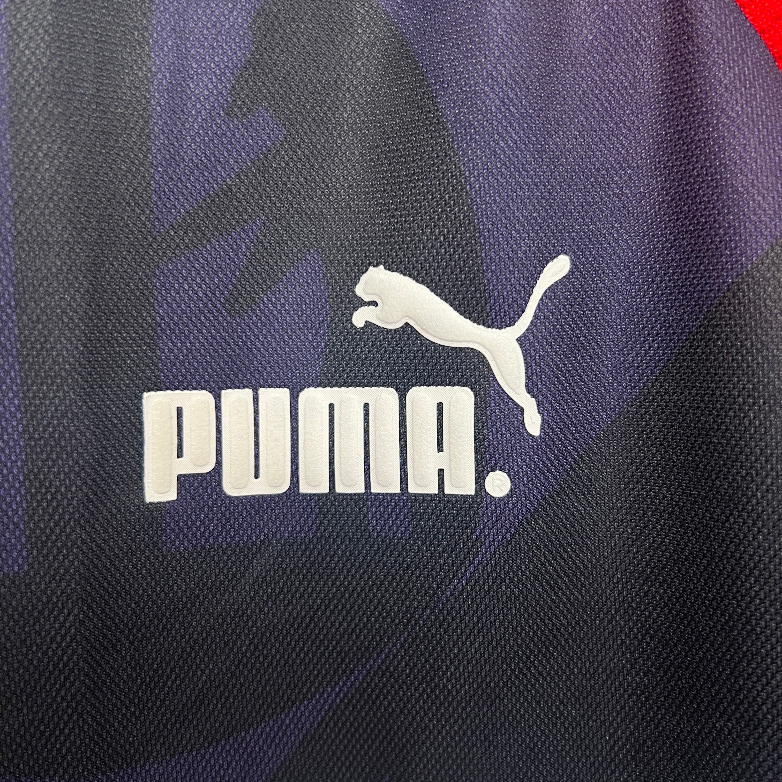 1990s Atletico Madrid Retro Football Shirt | Navy Red Home