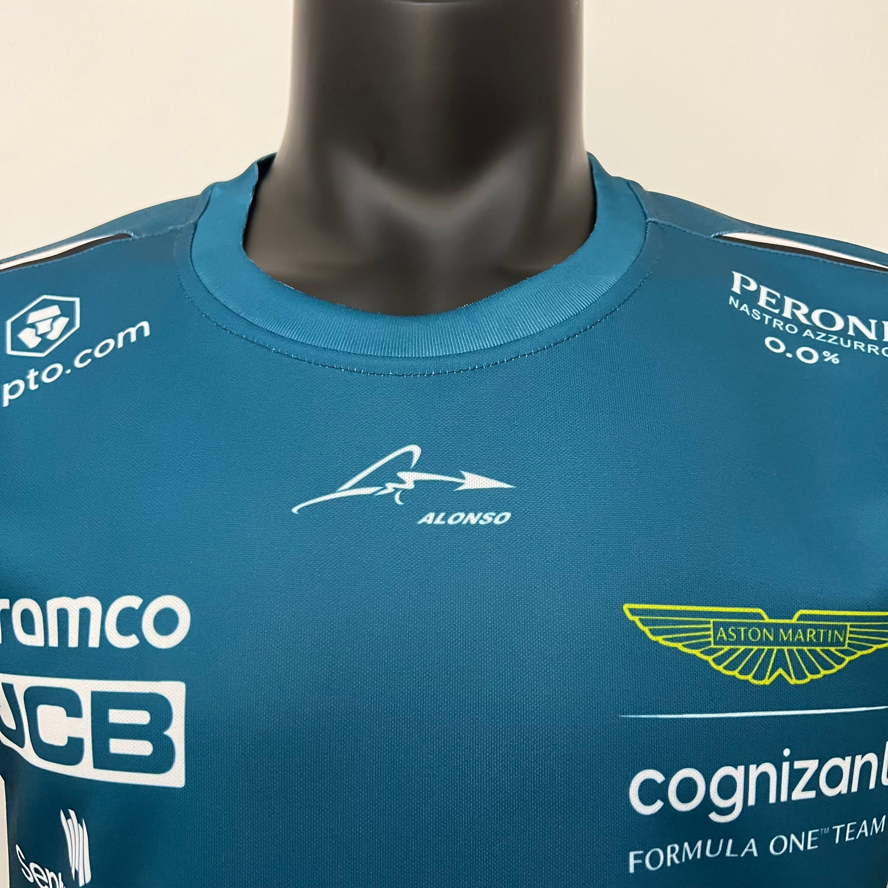 Aston Martin F1 2023 T-Shirt – Aramco Team Edition | Teal