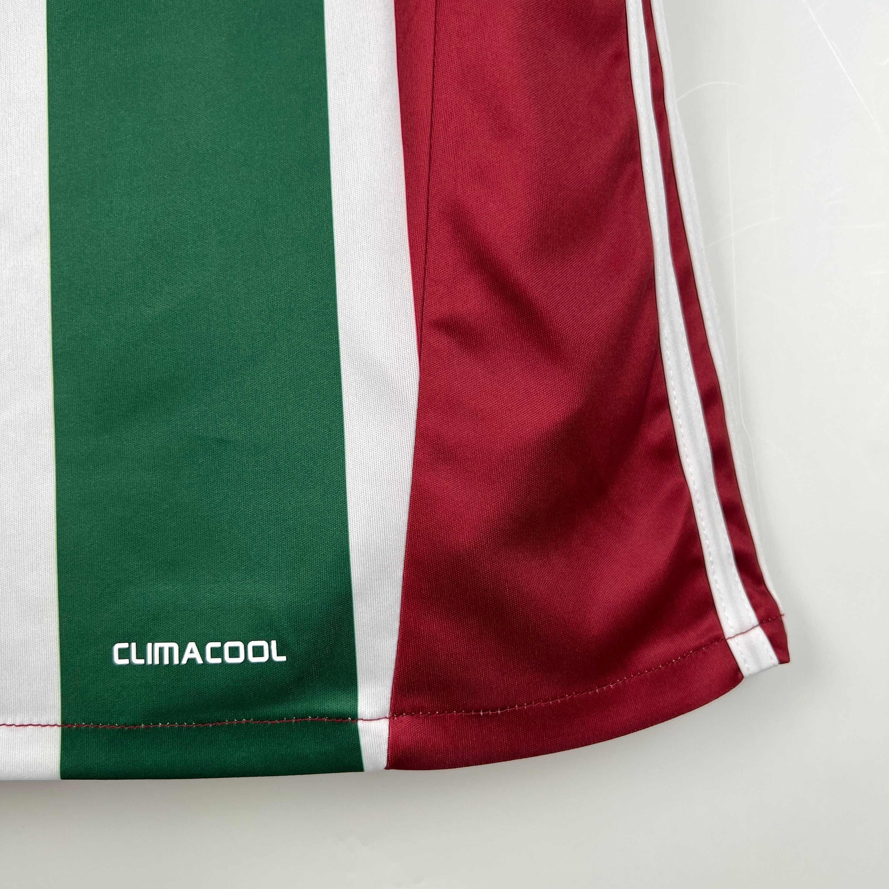 1990s Fluminense Retro Football Shirt | Maroon Green Home