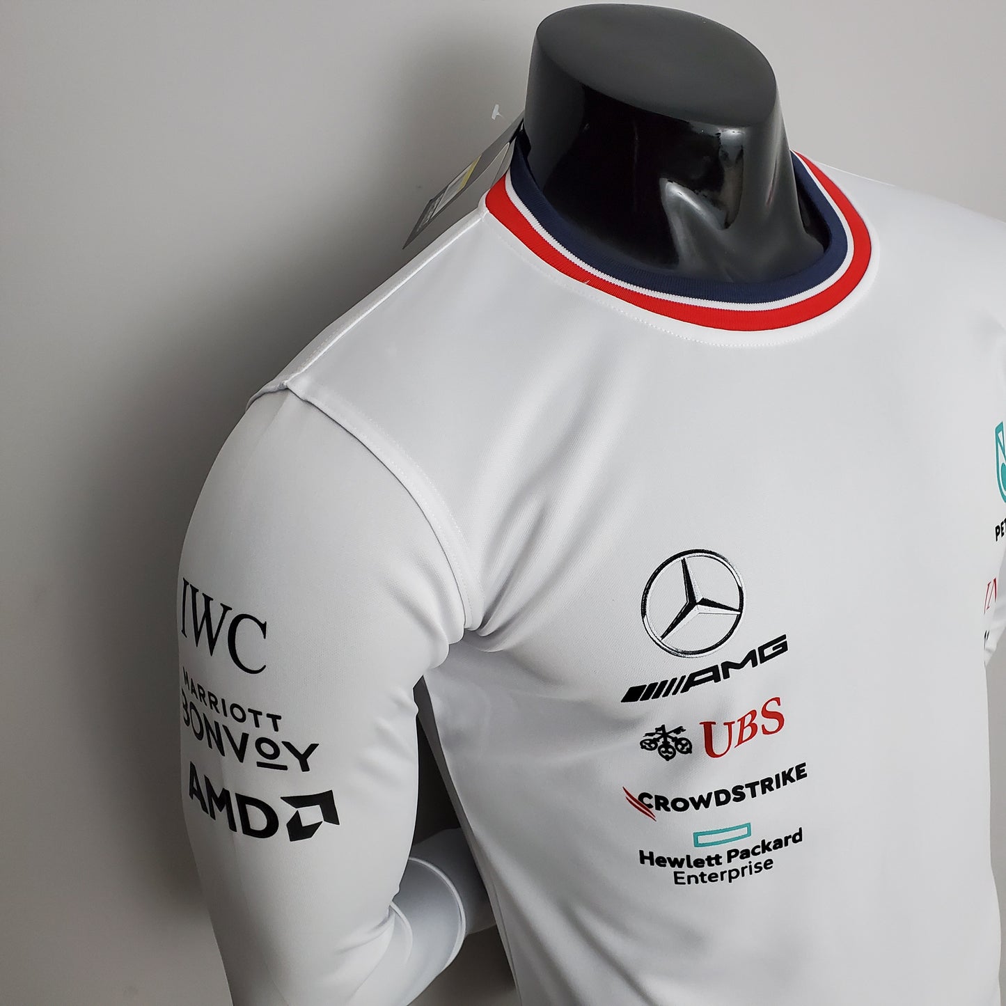Mercedes AMG Petronas F1 2023 Player Fit T-Shirt | White
