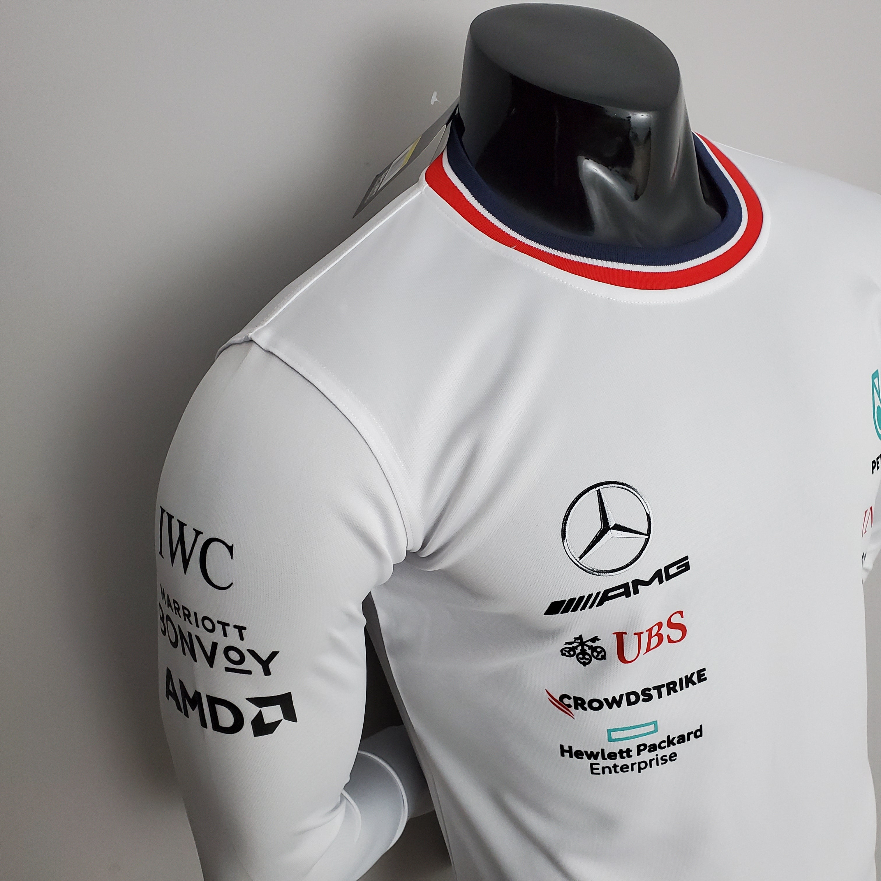 Mercedes AMG Petronas F1 2023 Player Fit T-Shirt | White