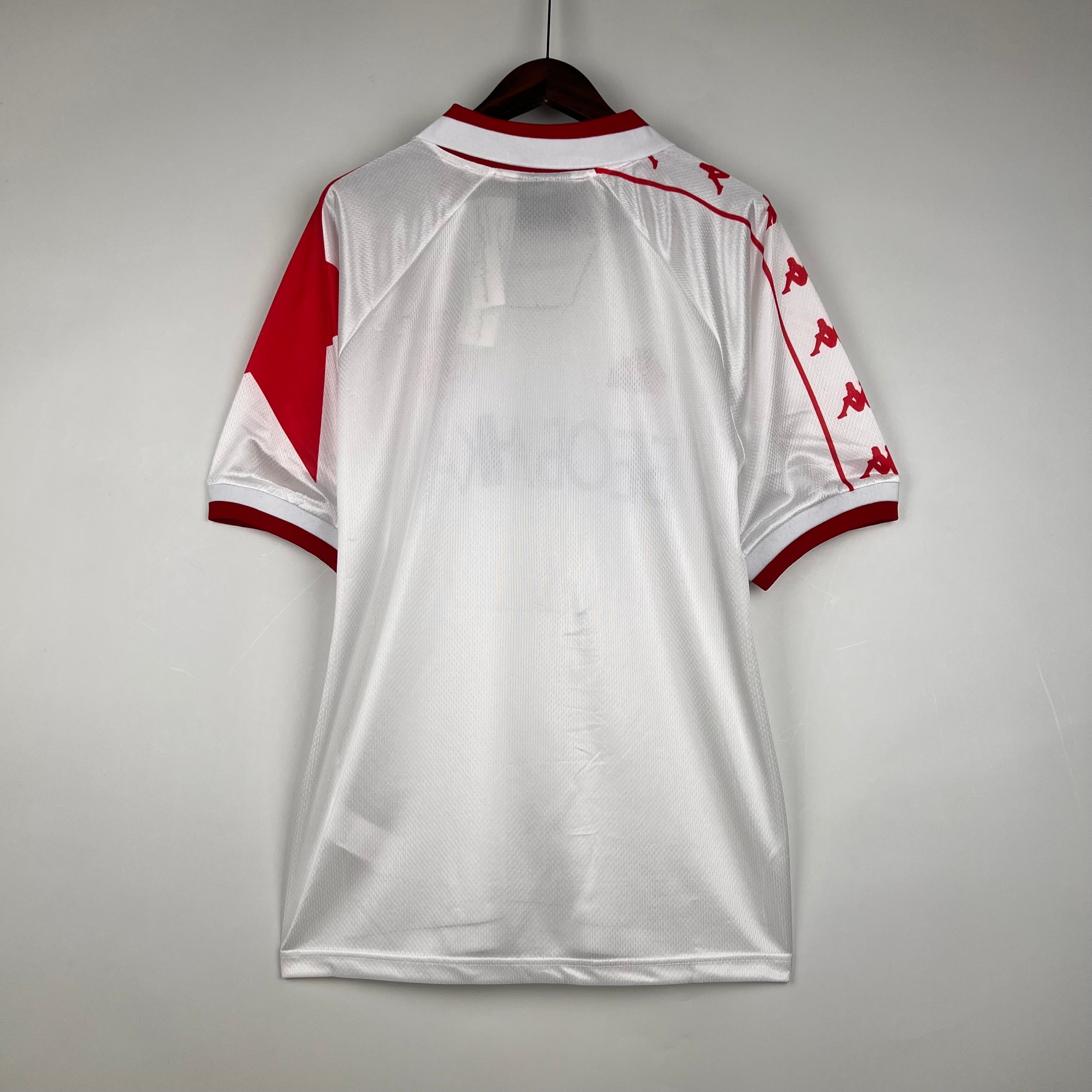 1990s Red Star Belgrade Retro Football Shirt | White Red Home