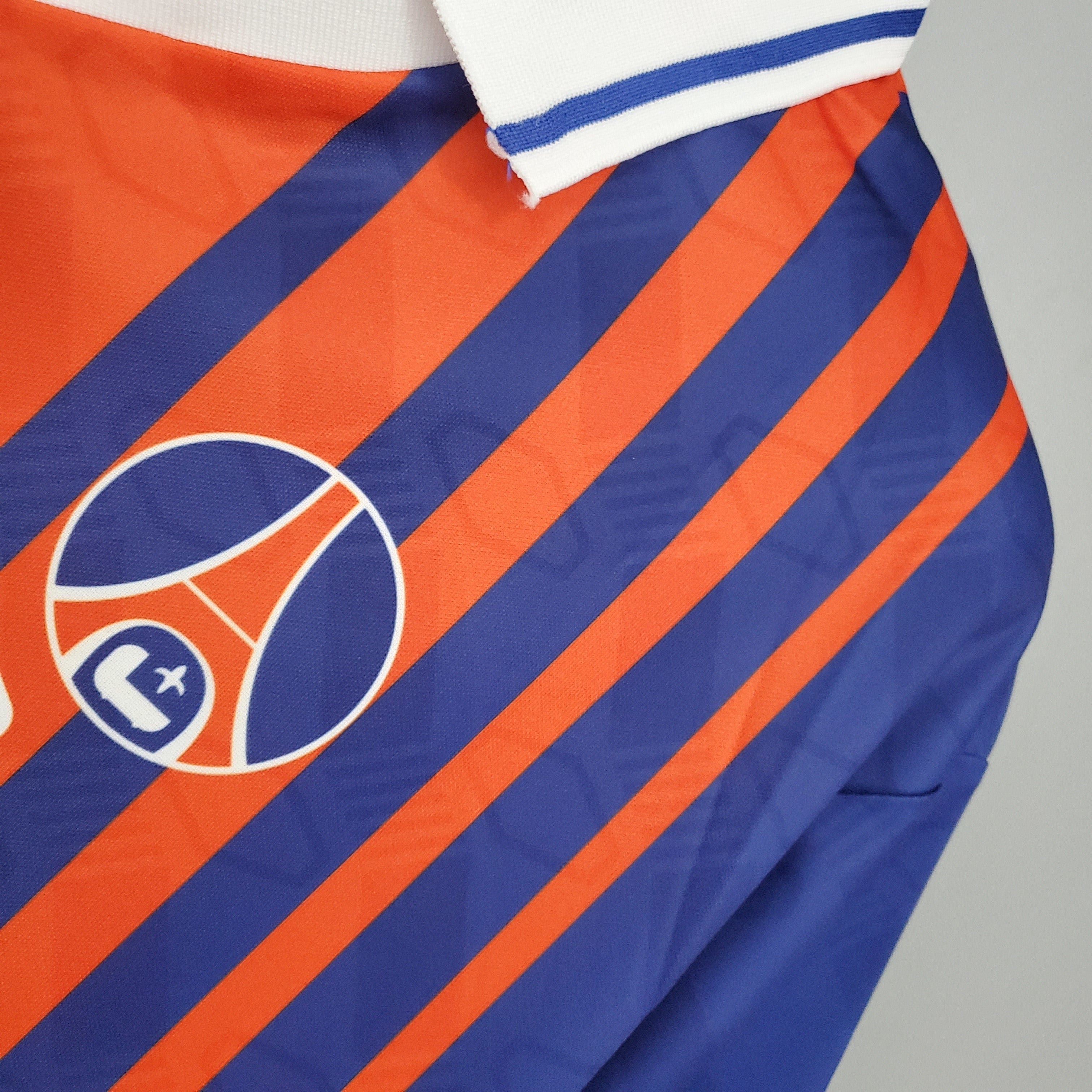 1990s PSG Retro Football Shirt | Blue Red Home