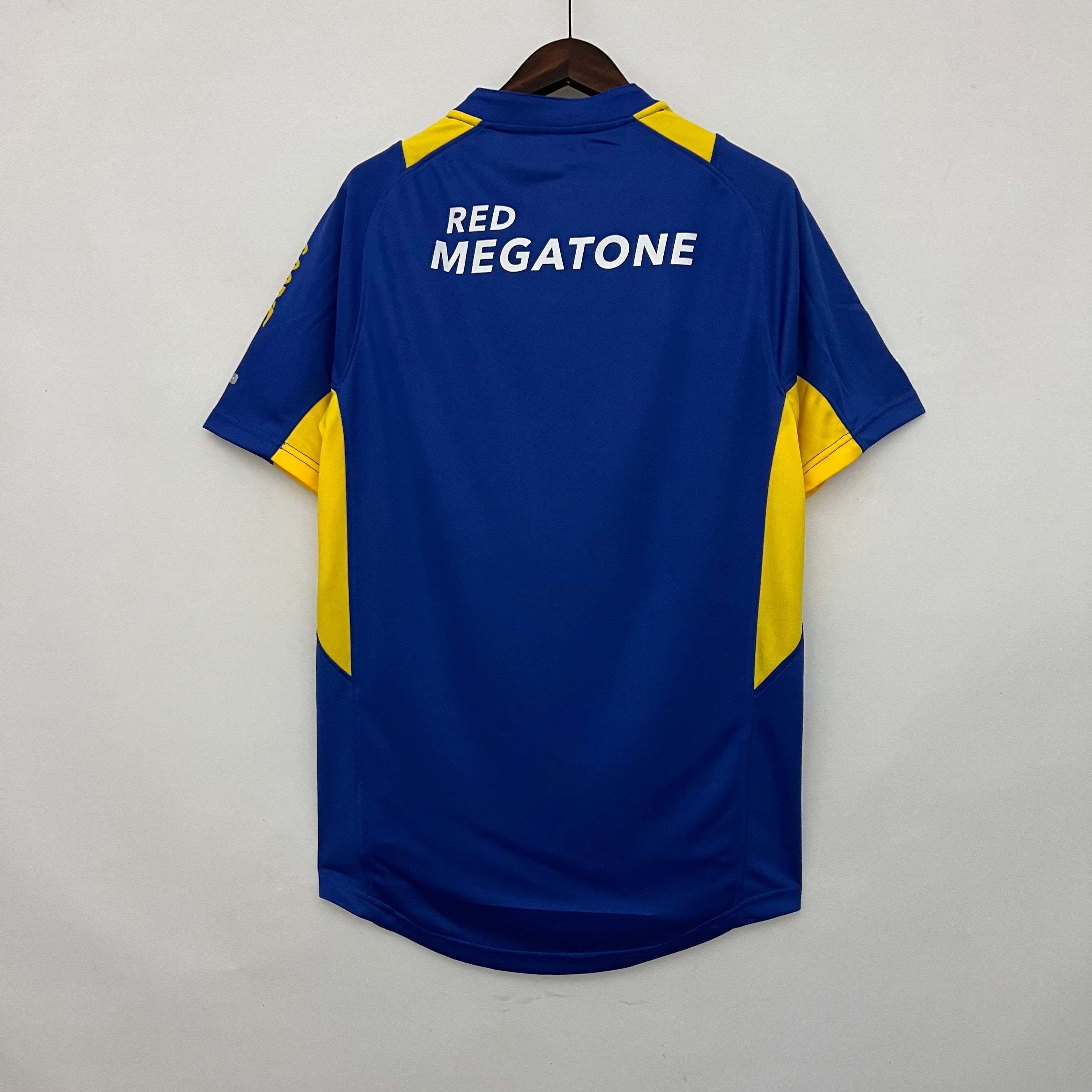 1990s Boca Juniors Retro Football Shirt | Blue Yellow Home