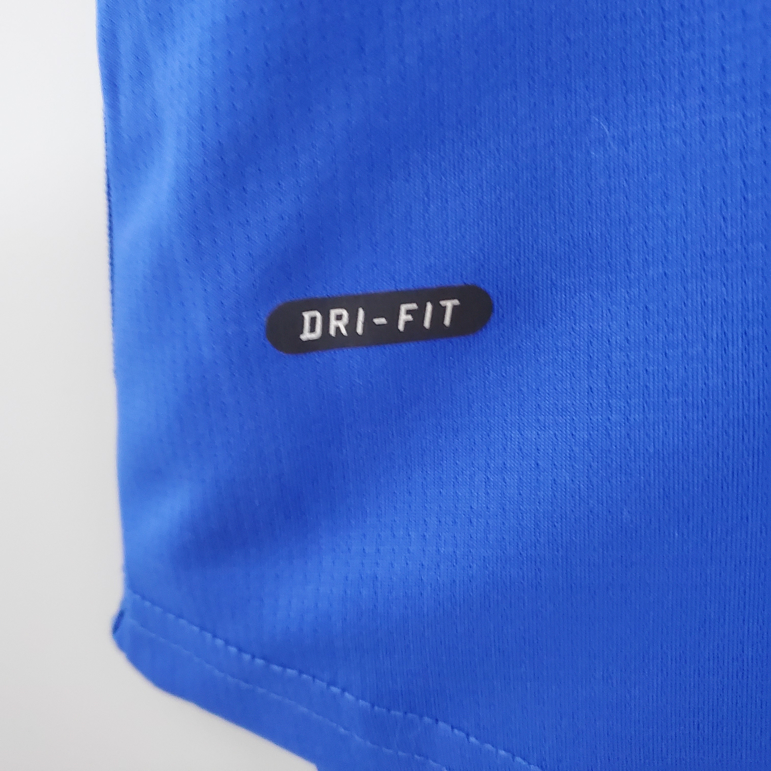 1990s Nike Retro Football Shirt | Blue White Home