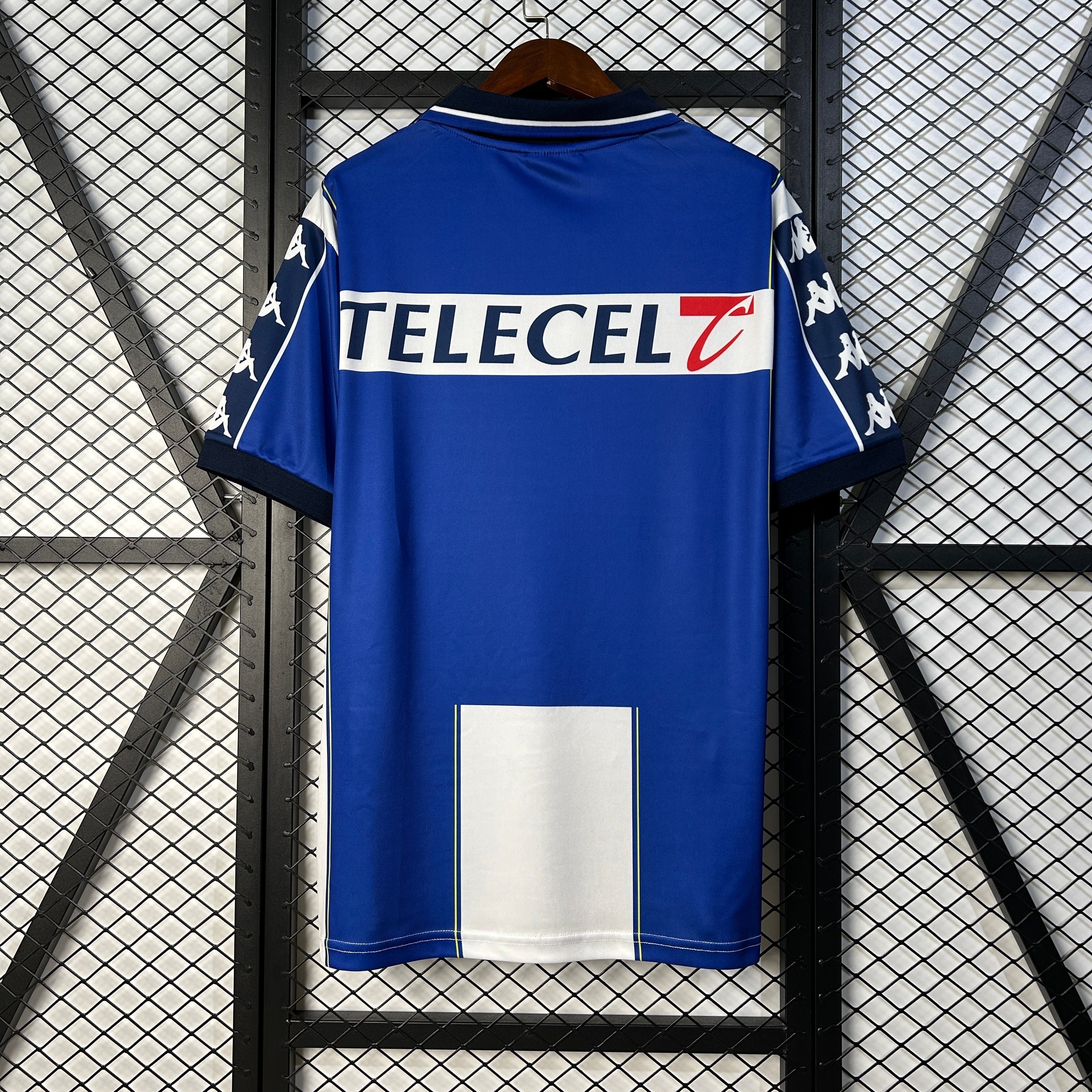 1990s Porto Retro Football Shirt | Blue White Home