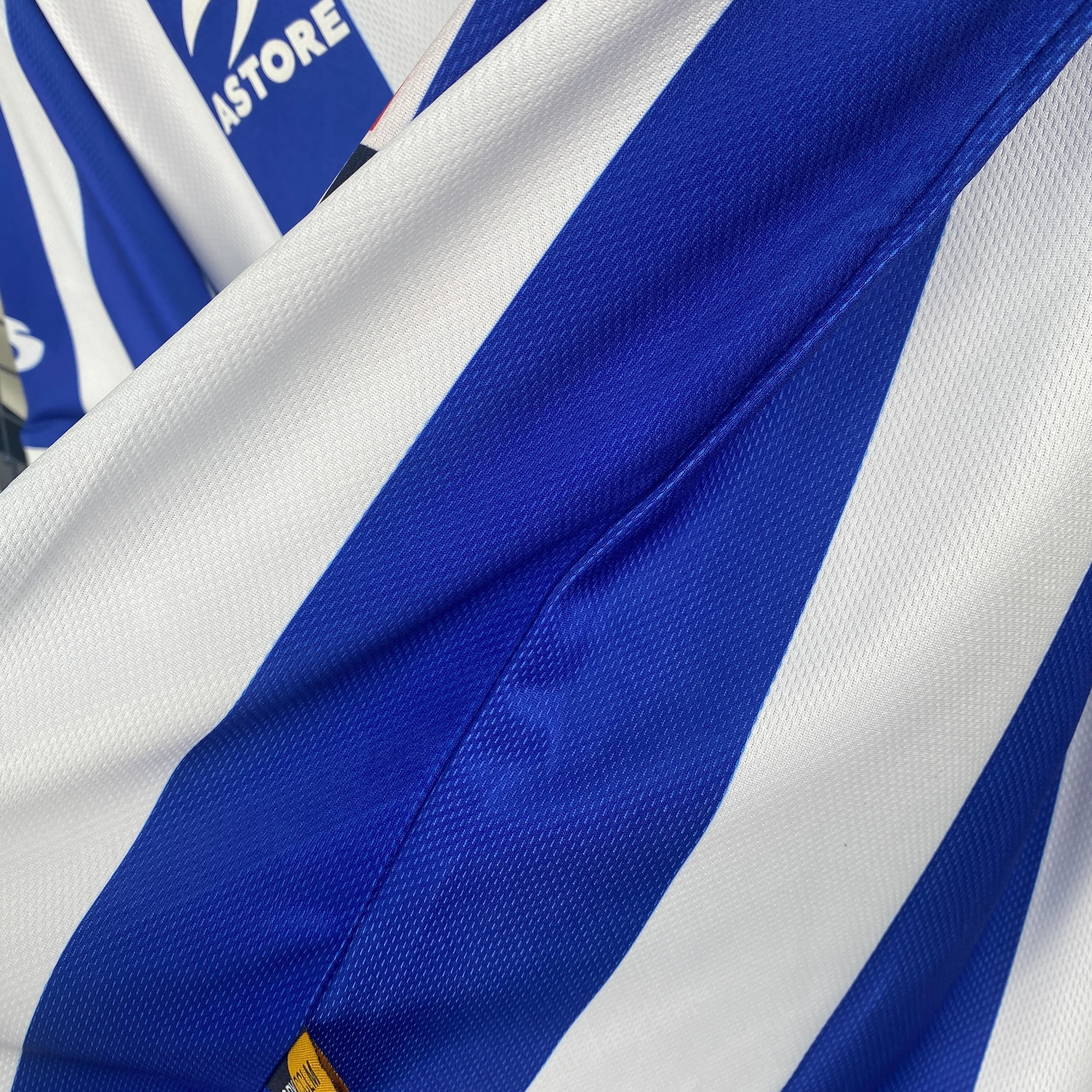 1990s Real Sociedad Retro Football Shirt | Blue White Home