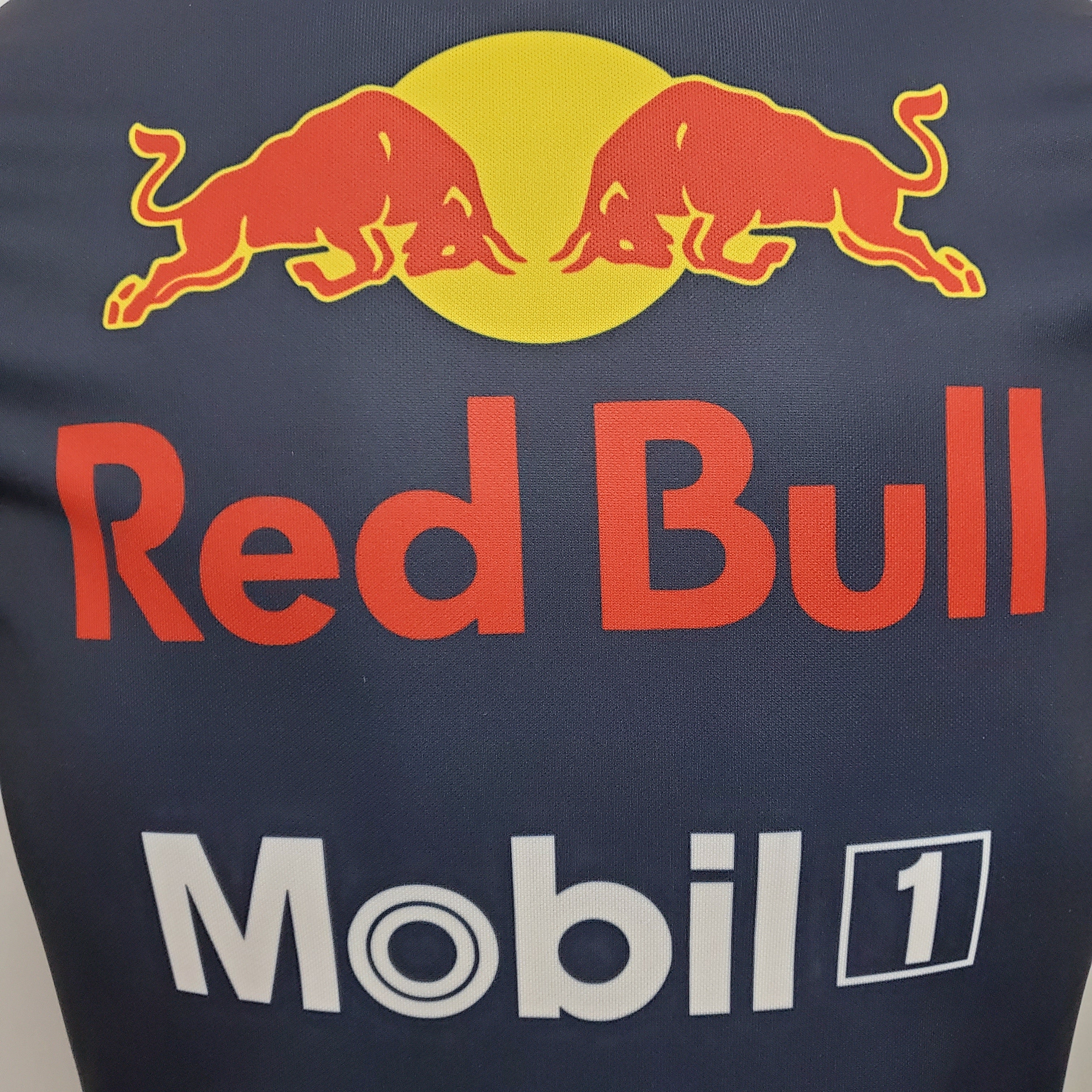 Red Bull Racing F1 2025 Polo – Player Fit Mobil1 | Navy Blue