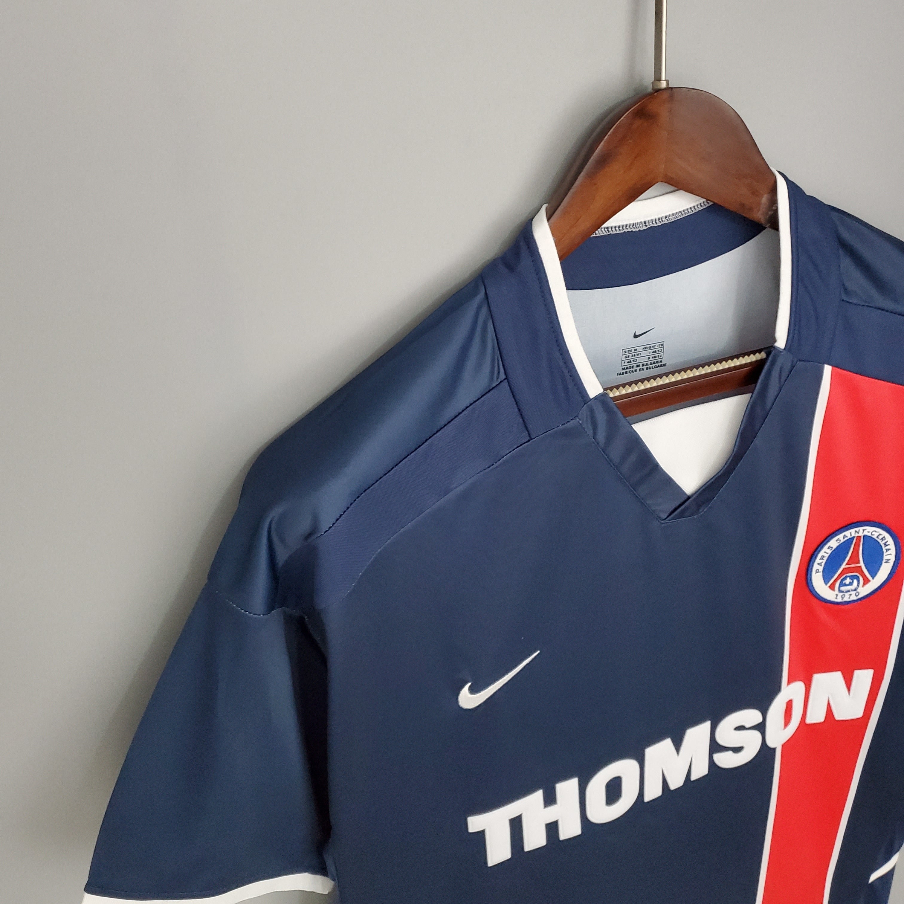 1990s Paris Saint-Germain Retro Football Shirt | Navy Red Home