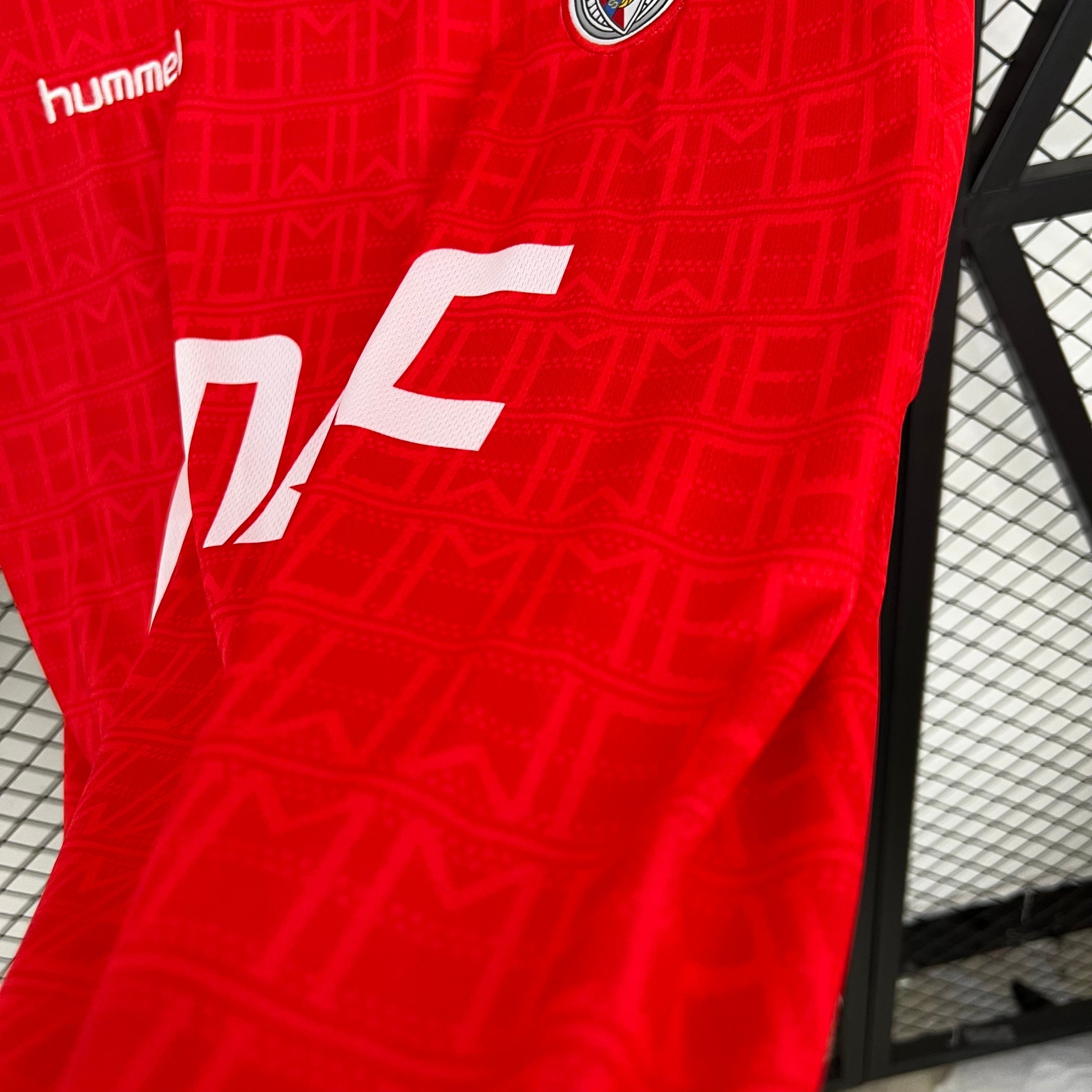 1990s Benfica Retro Football Shirt | Red White Home