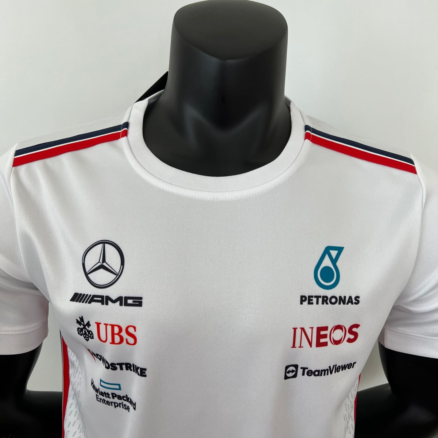 Mercedes AMG F1 2023 Player Fit T-Shirt | White