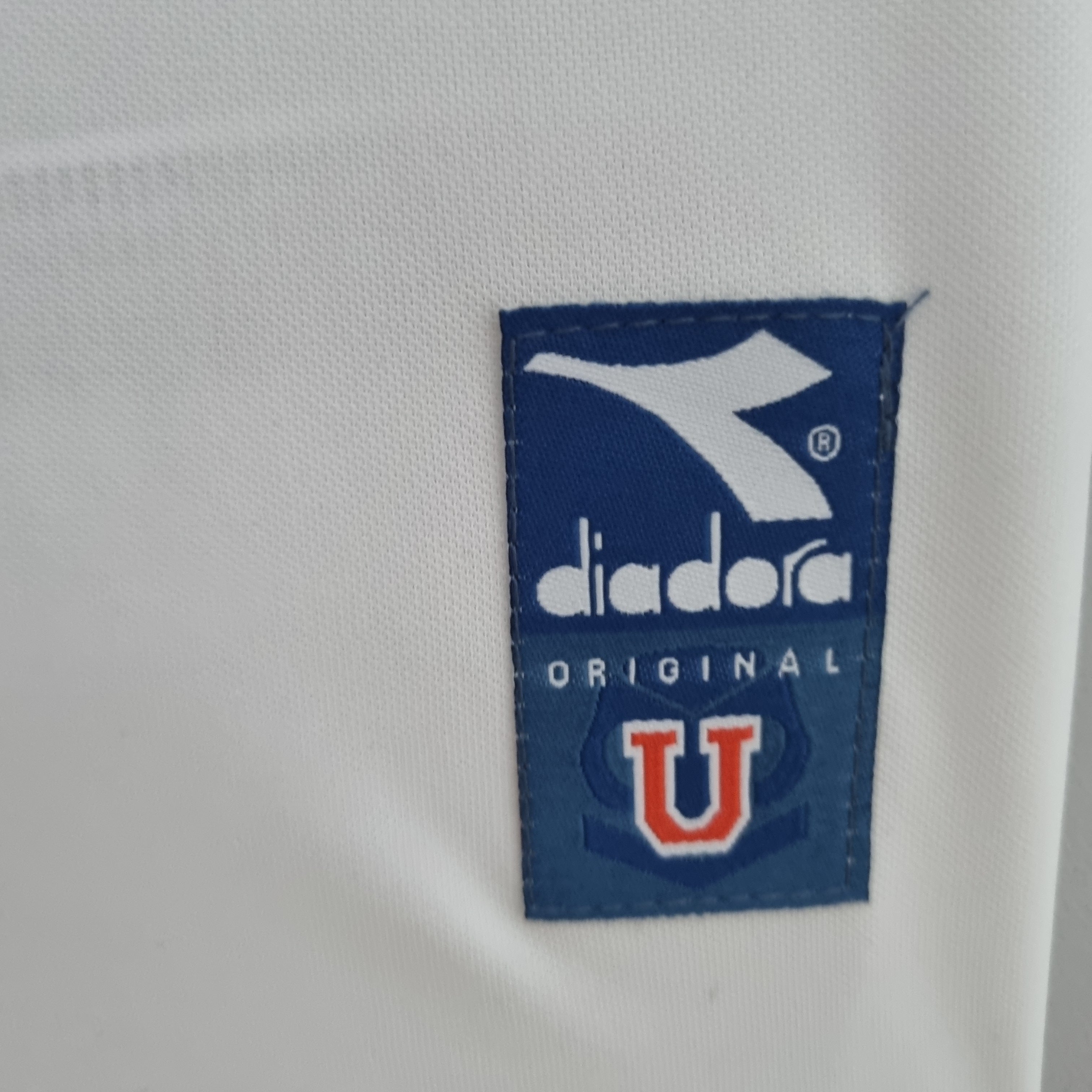 1990s Universidad De Chile Retro Football Shirt | White Red Home