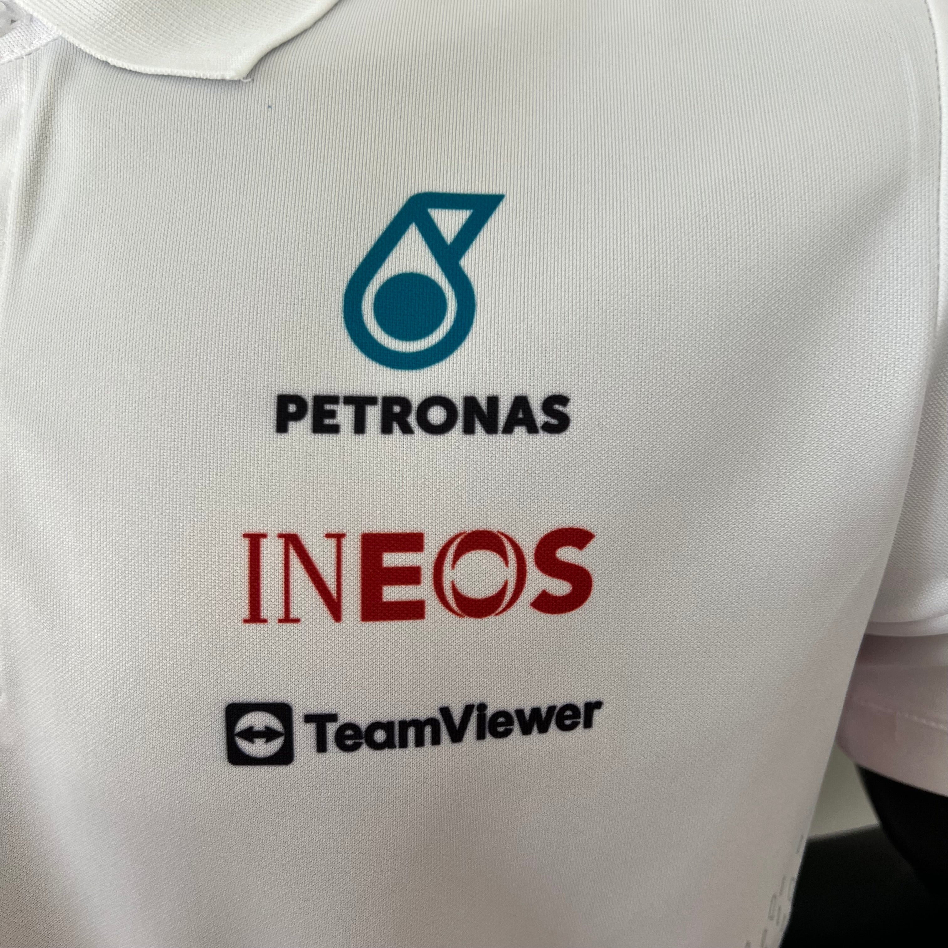 Mercedes AMG F1 Polo – Player Fit | White