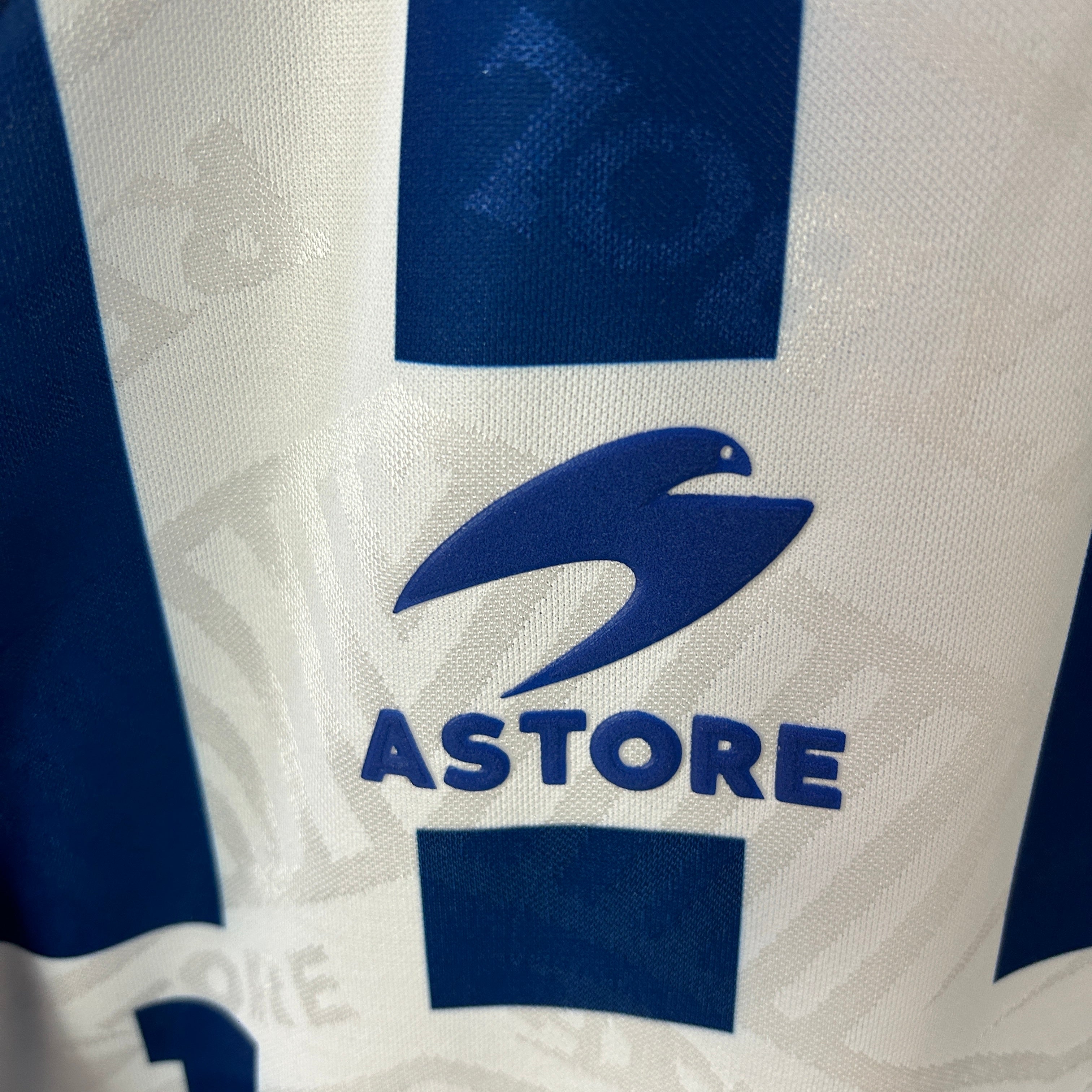 1990s Real Sociedad Retro Football Shirt | Blue White Home