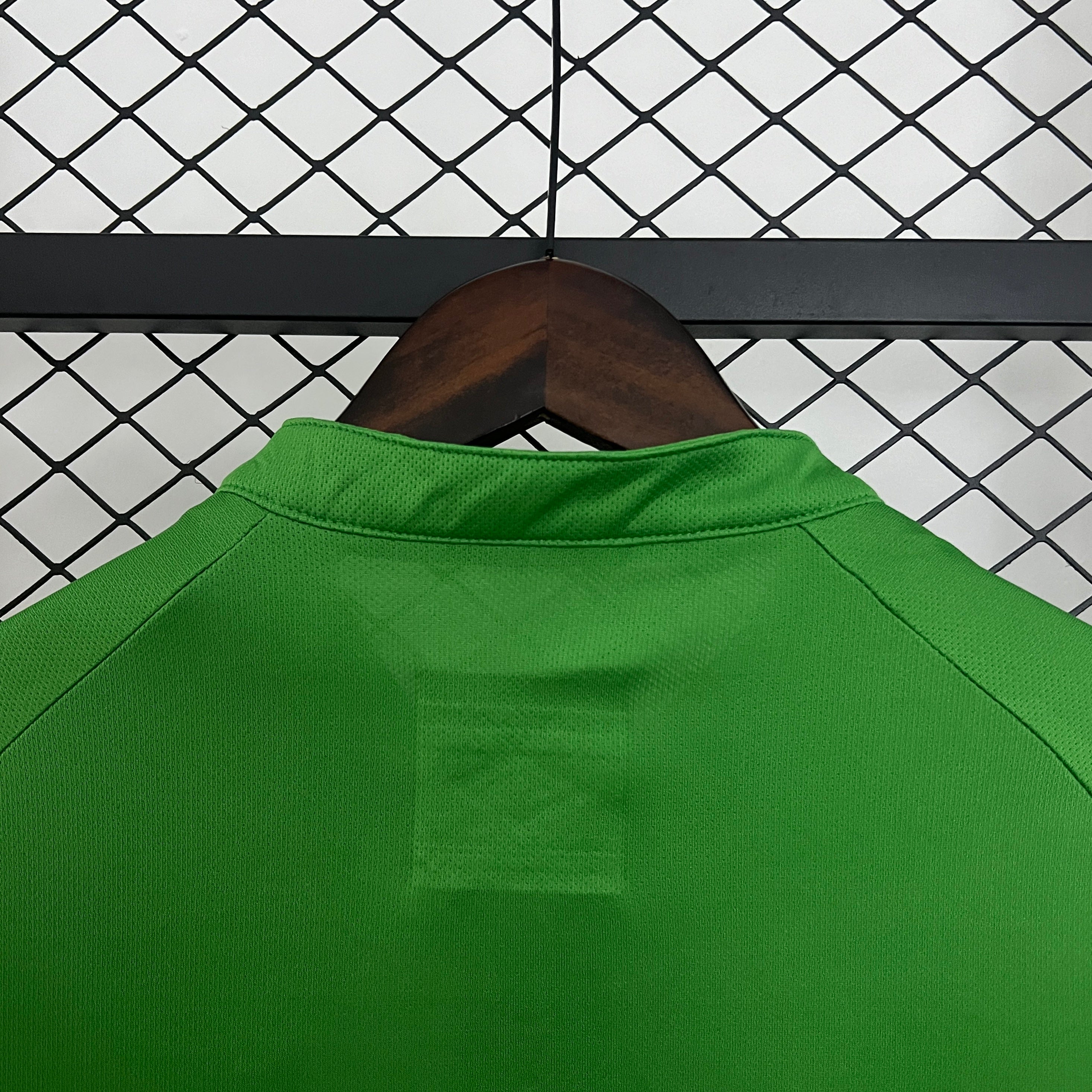 1990s Athletic Bilbao Retro Football Shirt | Green Red Home