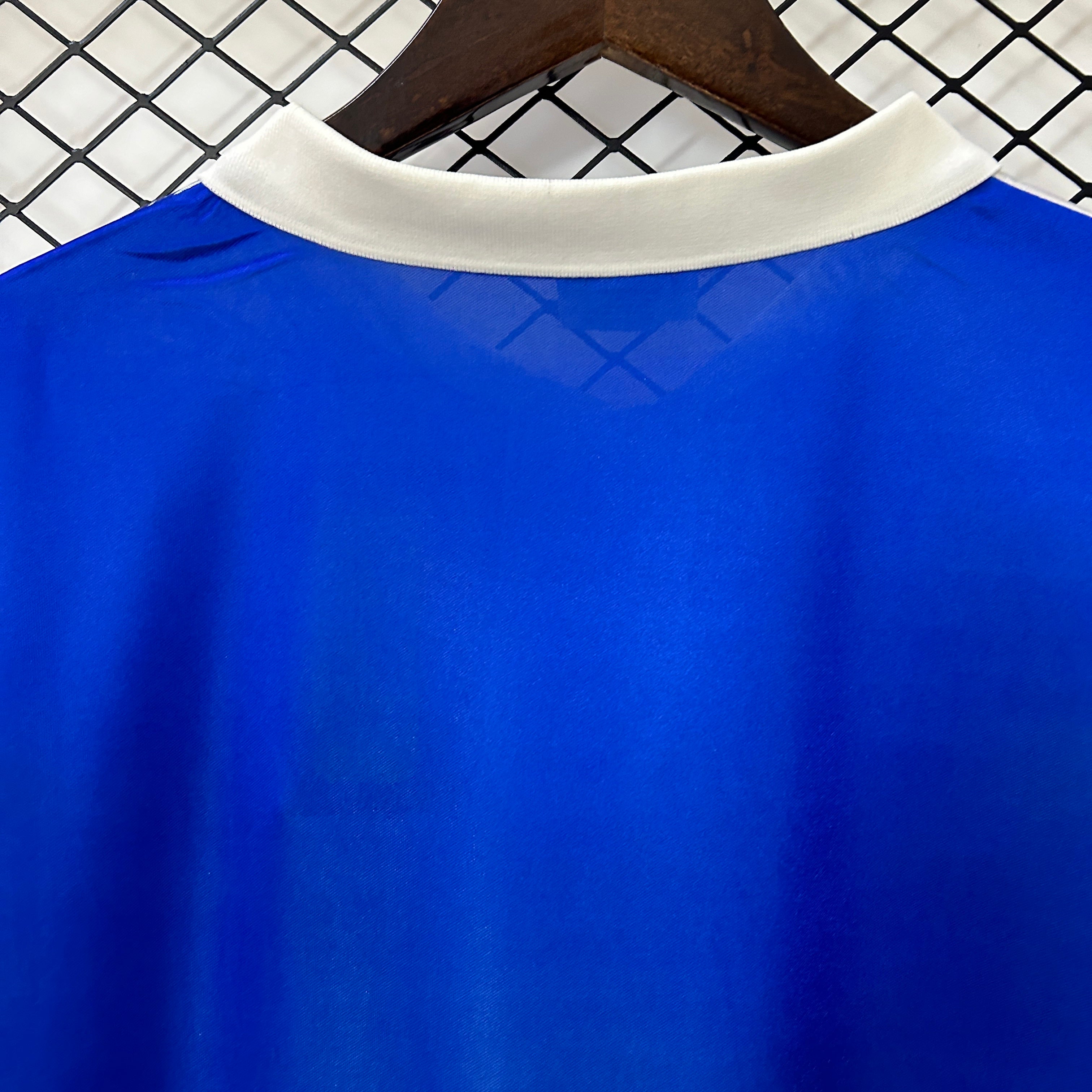 1990s Cadiz Retro Football Shirt | Blue White Home