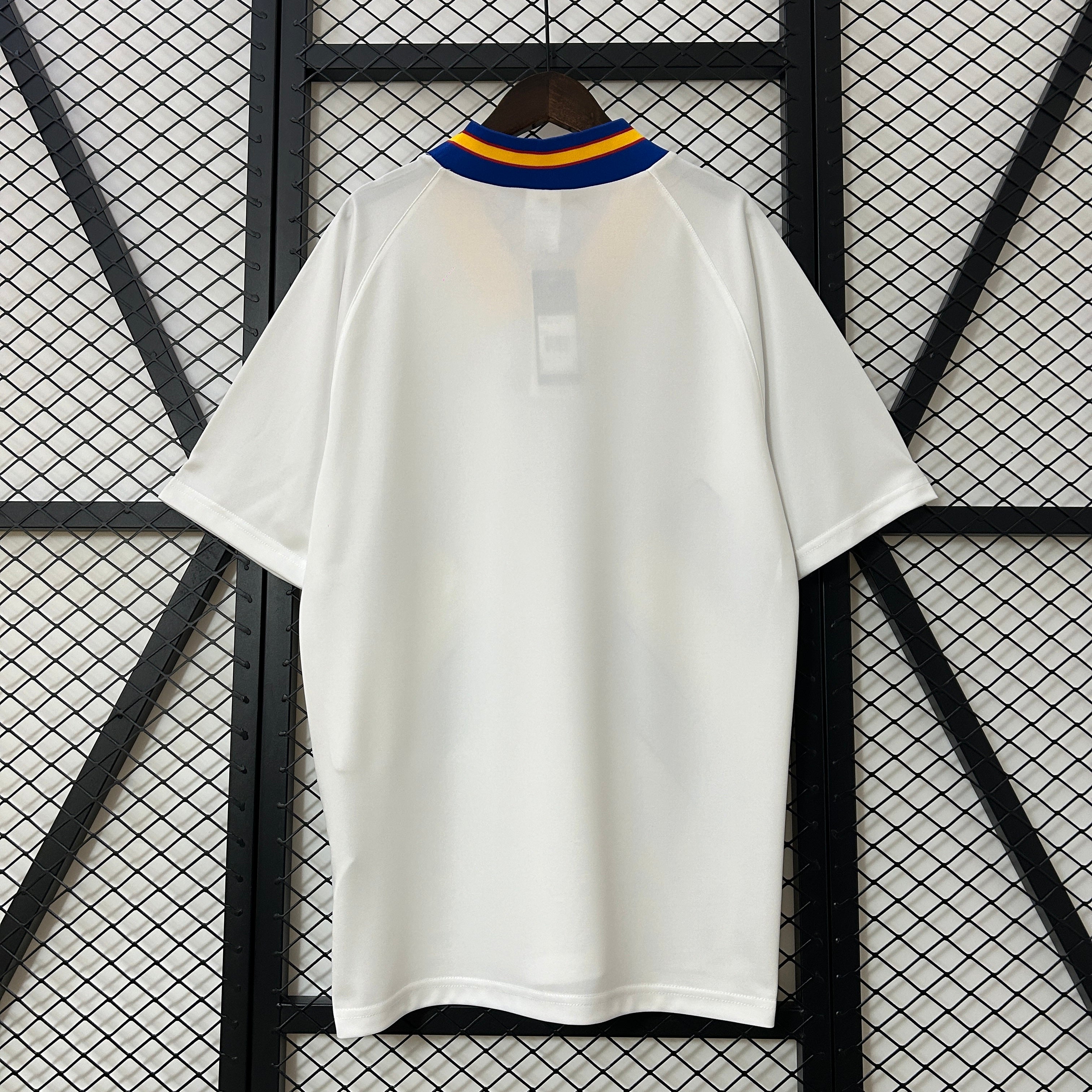 1990s Sweden Retro Football Shirt | White Blue Home