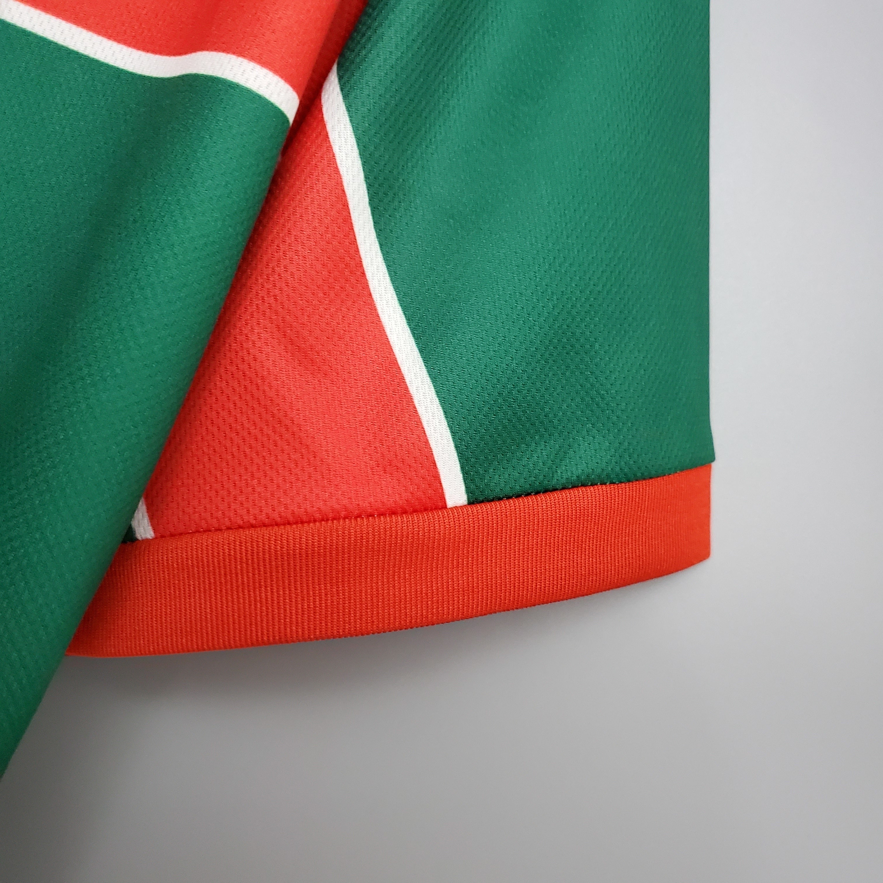 1990s Morocco Retro Football Shirt | Green Red Home