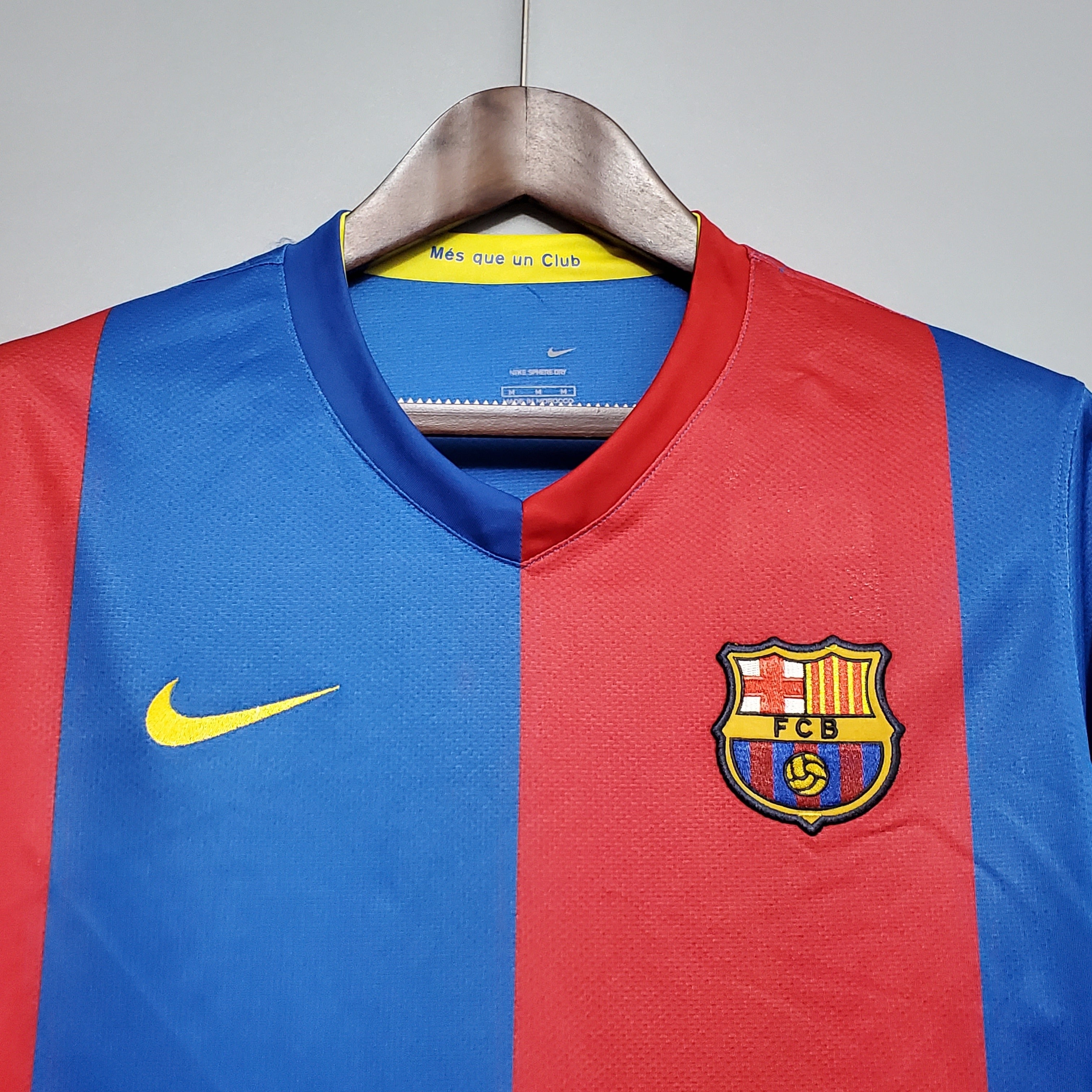 1990s Barcelona Retro Football Shirt | Blue Red Home