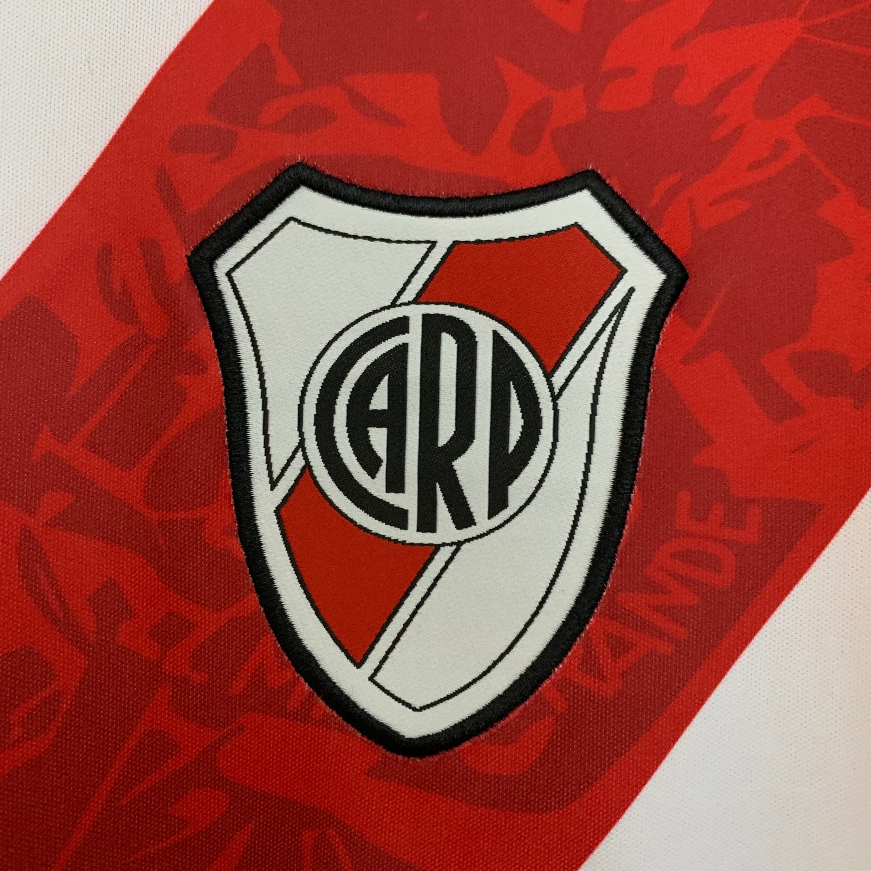2010s River Plate Retro Football Shirt | White Red Home