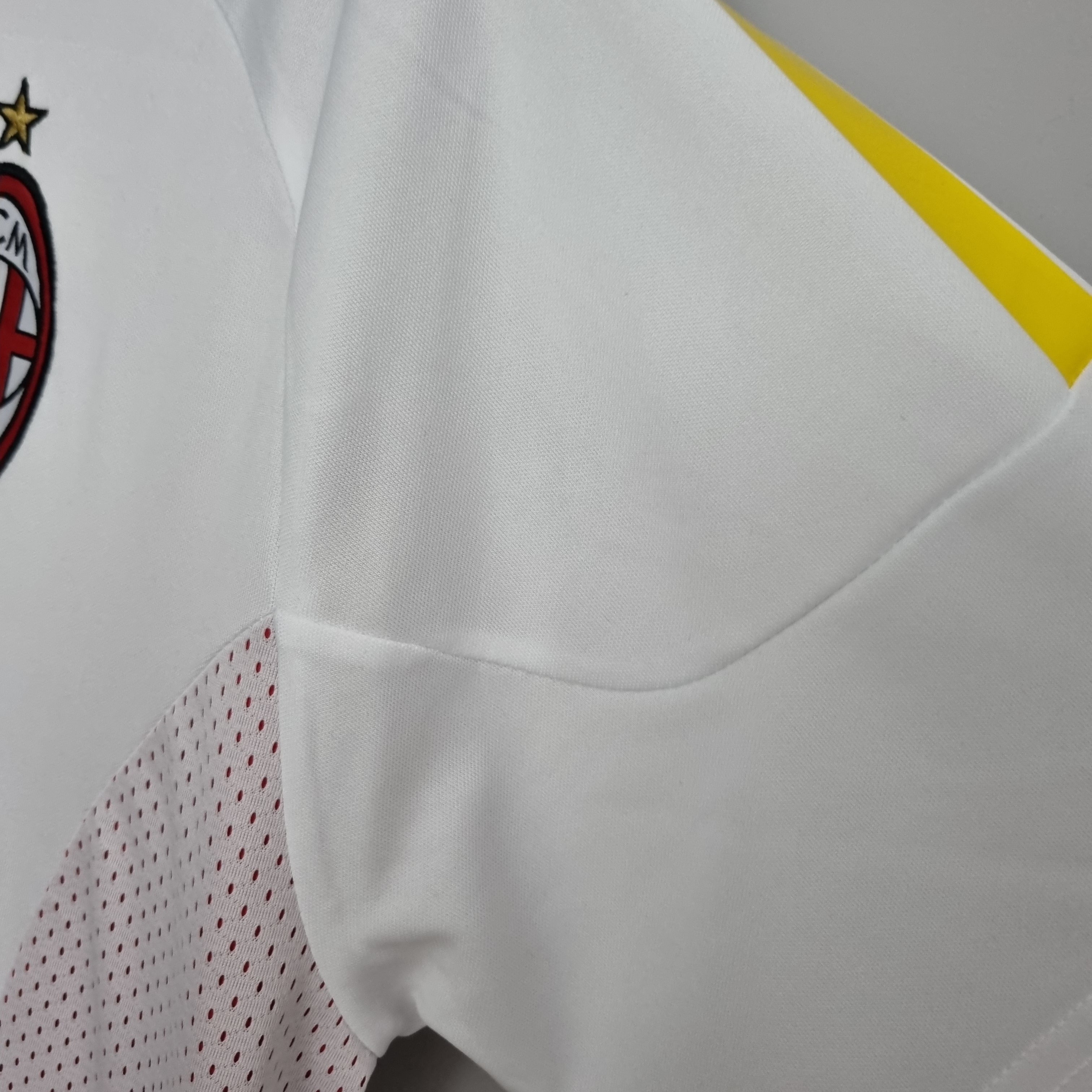 2020s AC Milan Retro Football Shirt | White Red Home