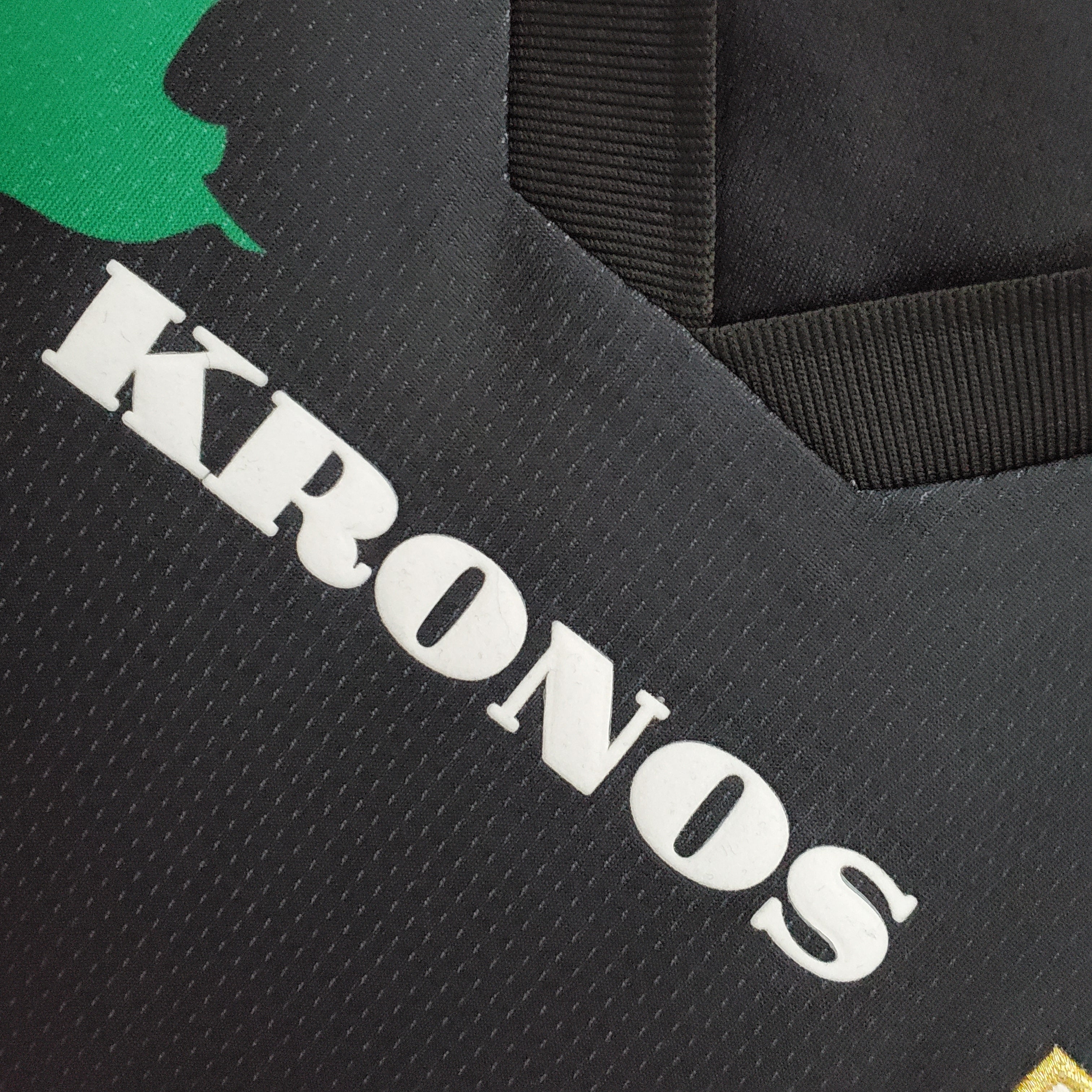 1990s Pezia Retro Football Shirt | Black Multicolor Home