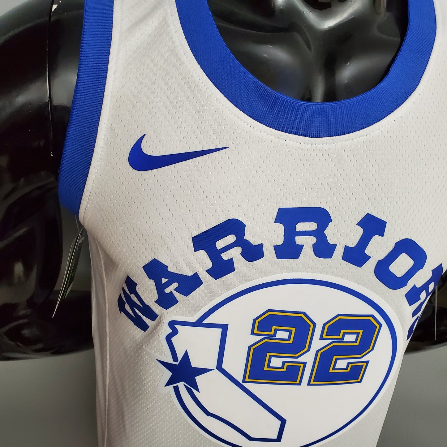 2021 Golden State Wiggins #22 Retro Basketball Jersey