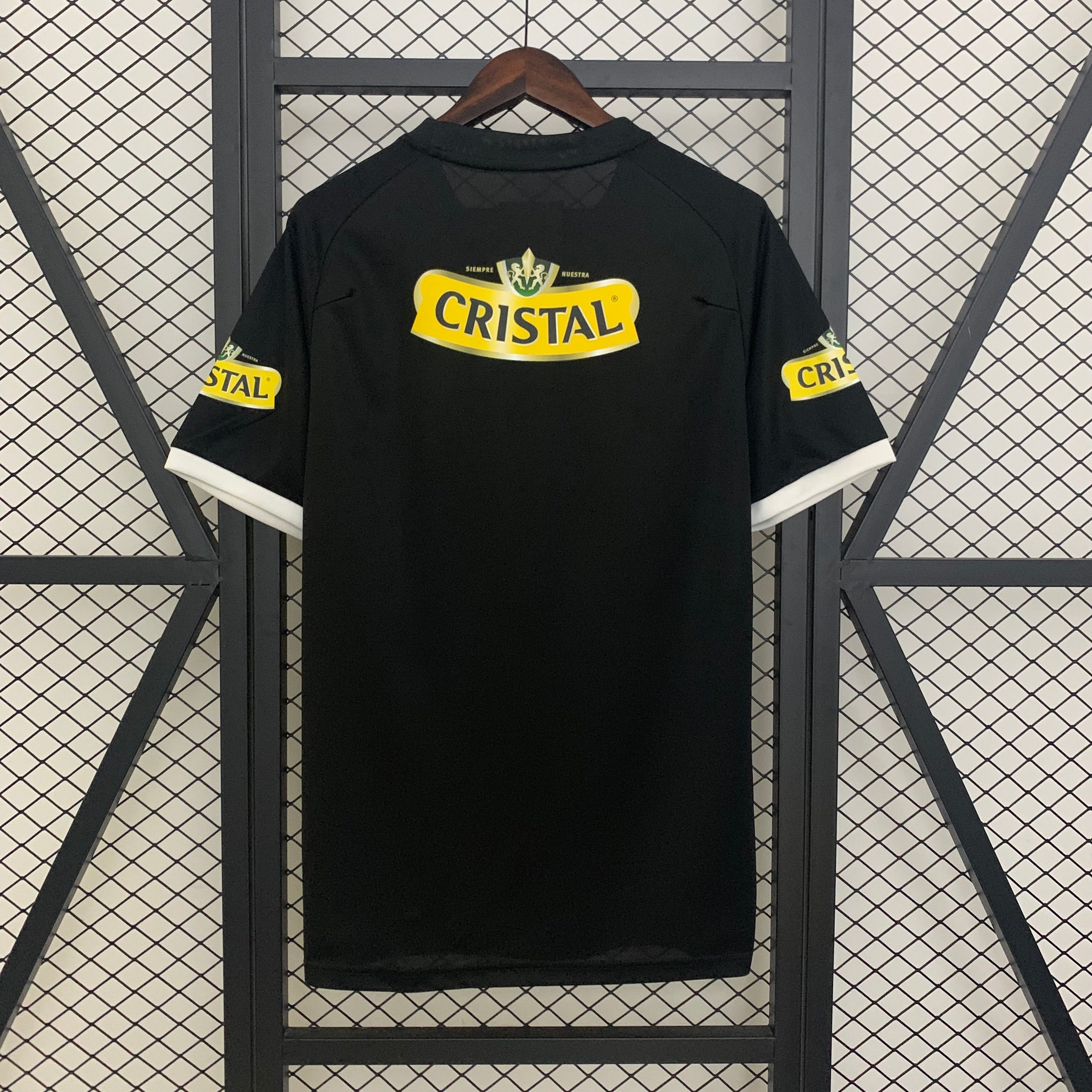 2020s Colo-Colo Retro Football Shirt | Black White Home