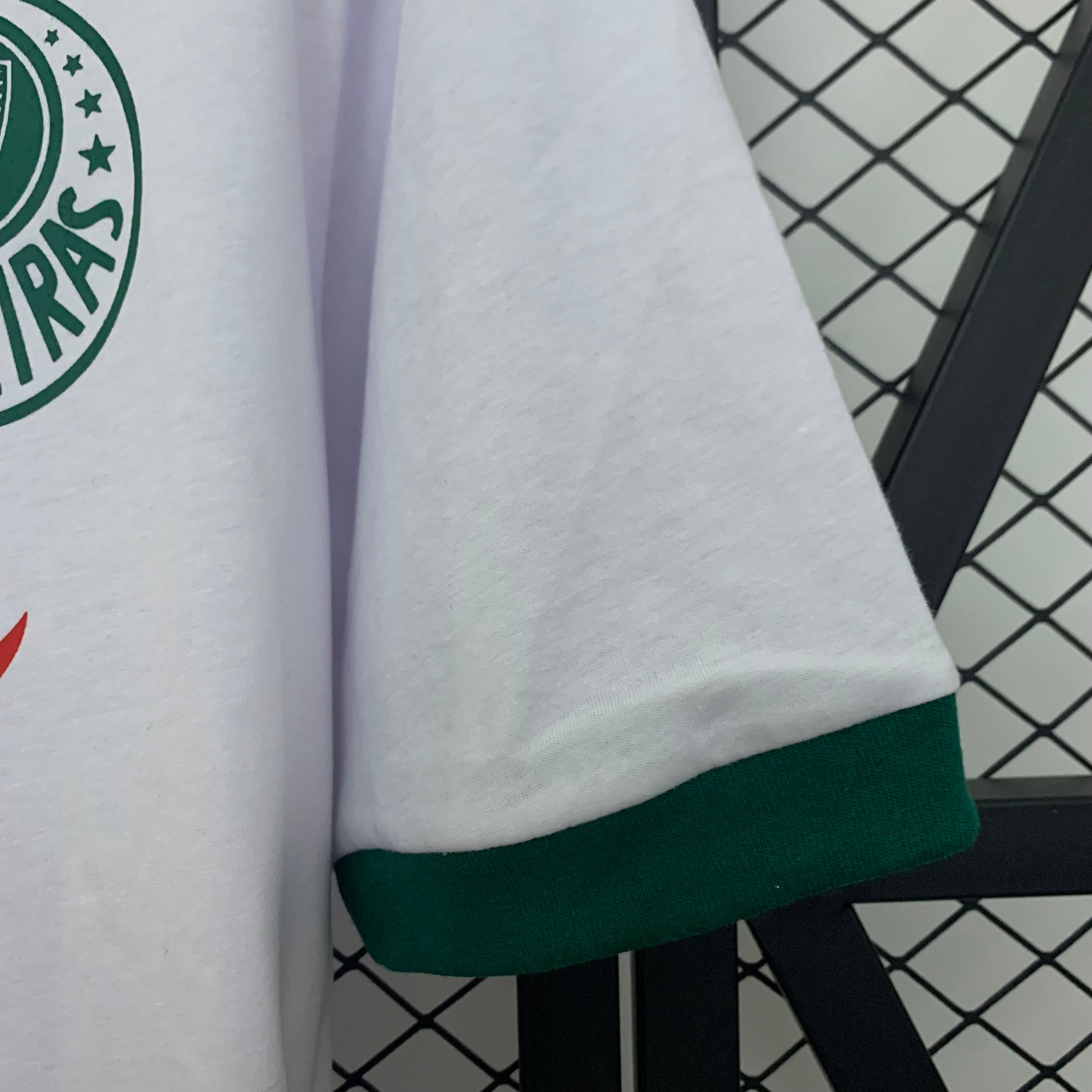 1980s Palmeiras Retro Football Shirt | White Green Home