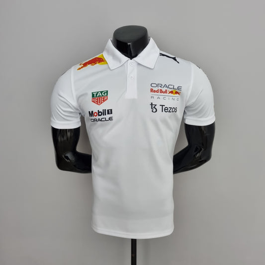 Red Bull Racing F1 2023 Polo – Player Fit Mobile | White
