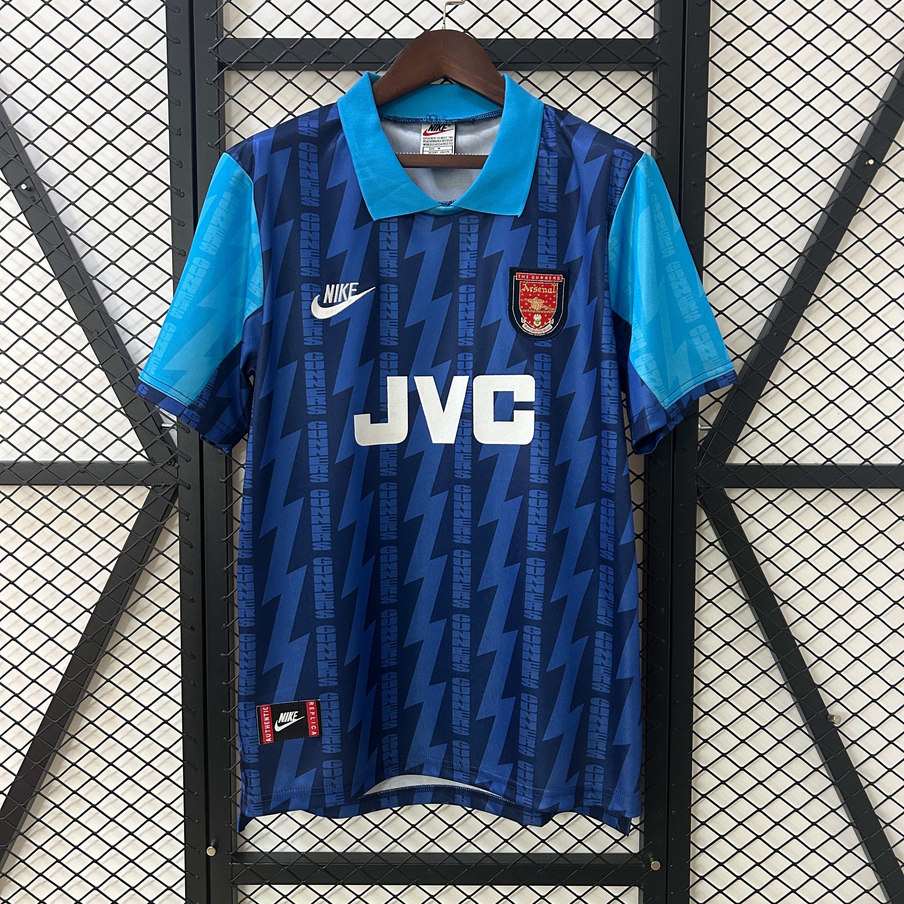 1990s Arsenal Retro Football Shirt | Navy Blue Home