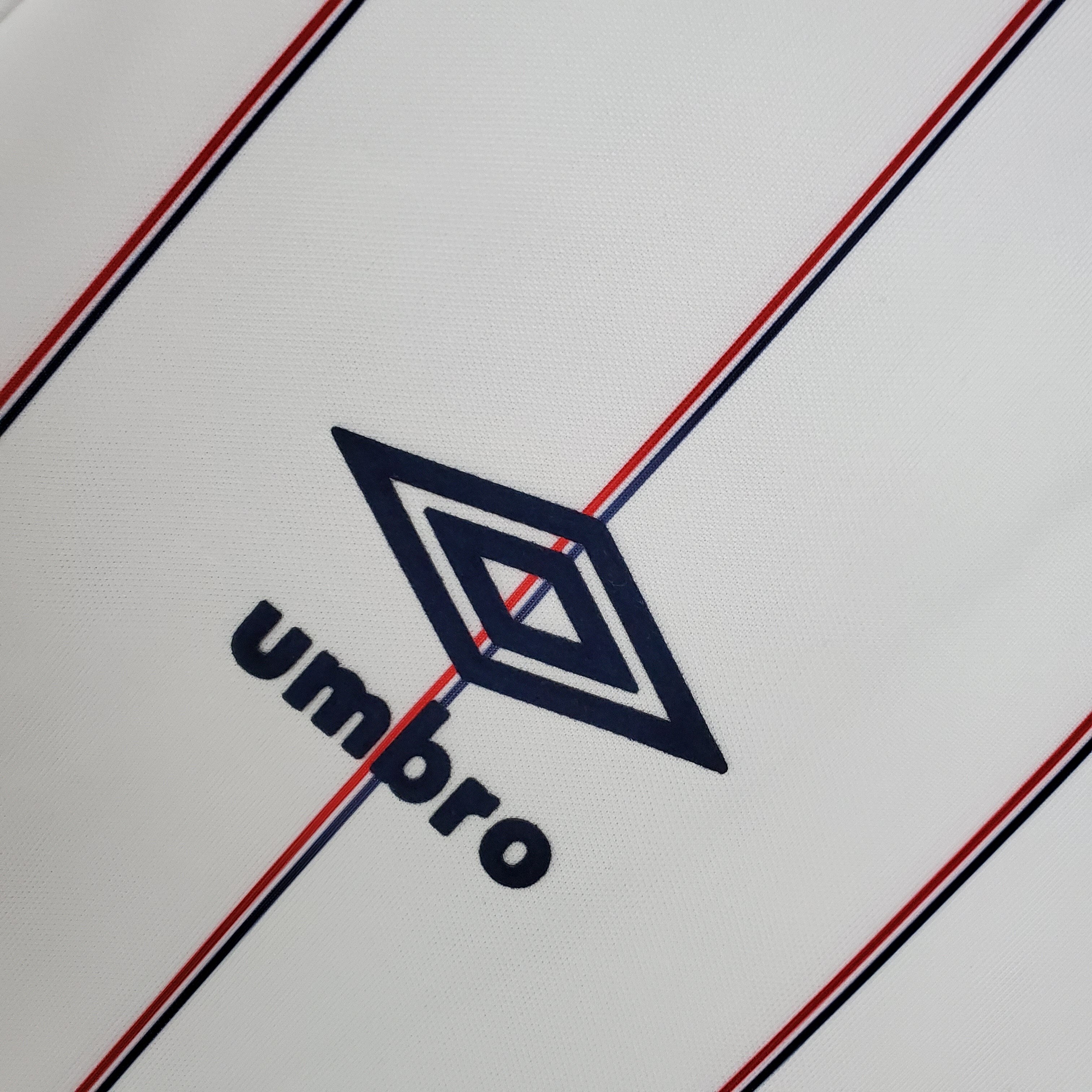 1980s Rangers Retro Football Shirt | White Blue Home