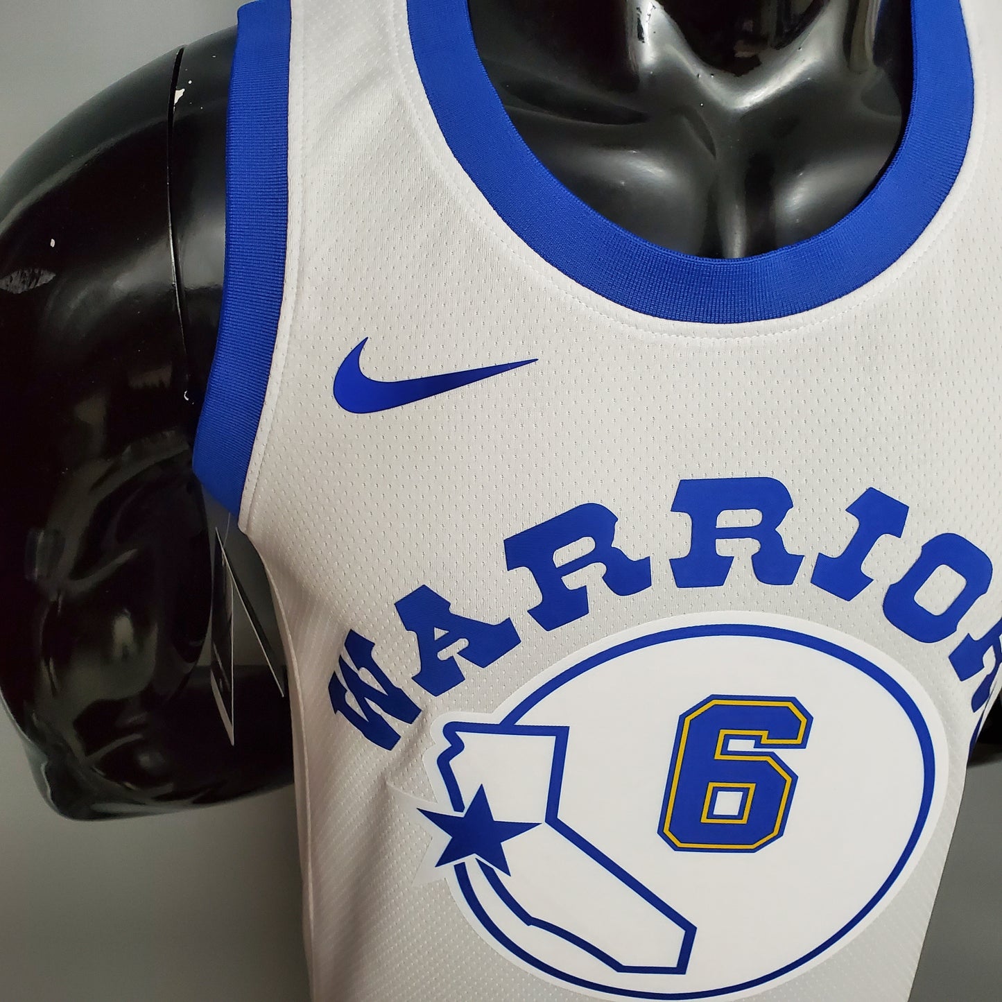 2023 Warriors Young #6 Retro Basketball Jersey