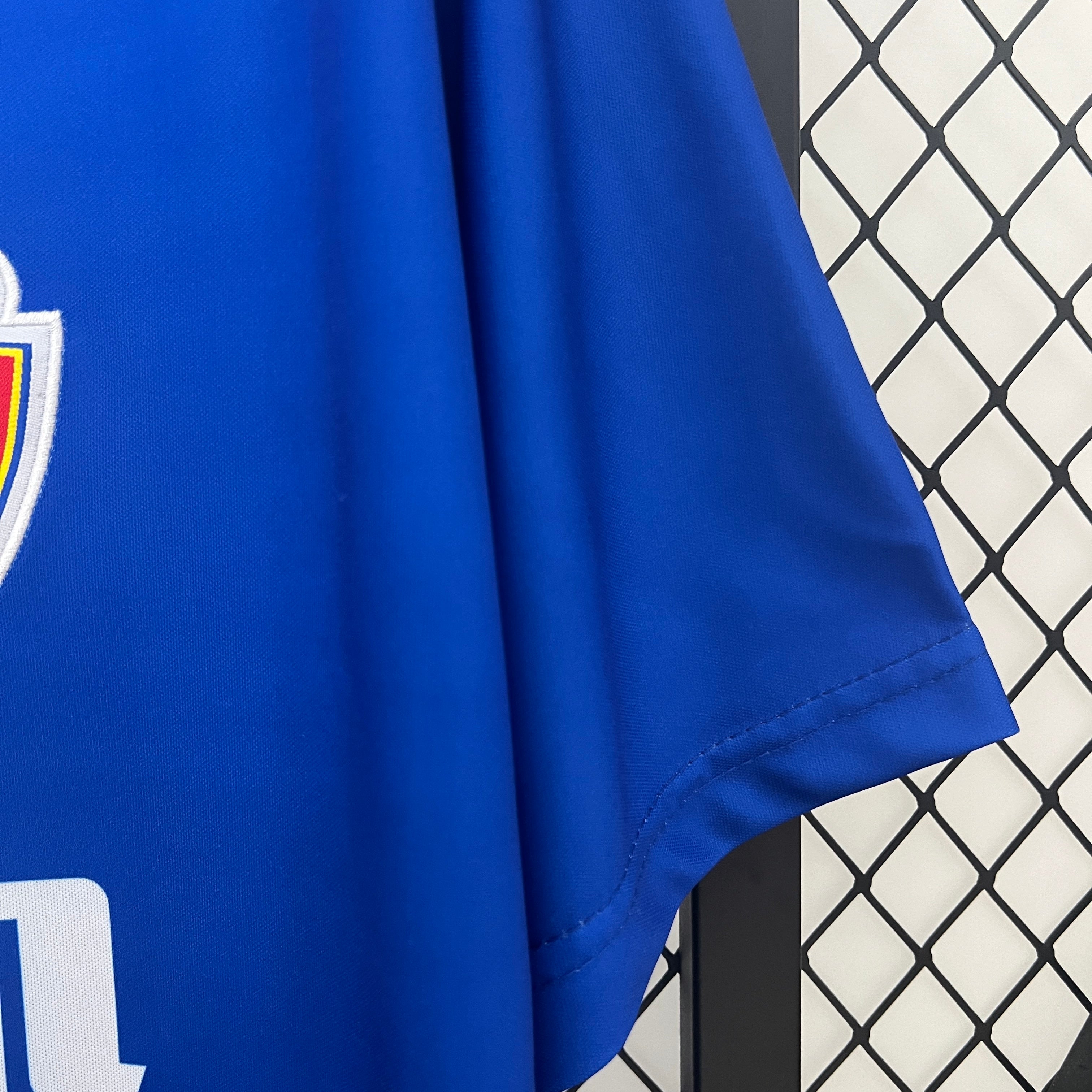 1990s Real Zaragoza Retro Football Shirt | Blue White Home