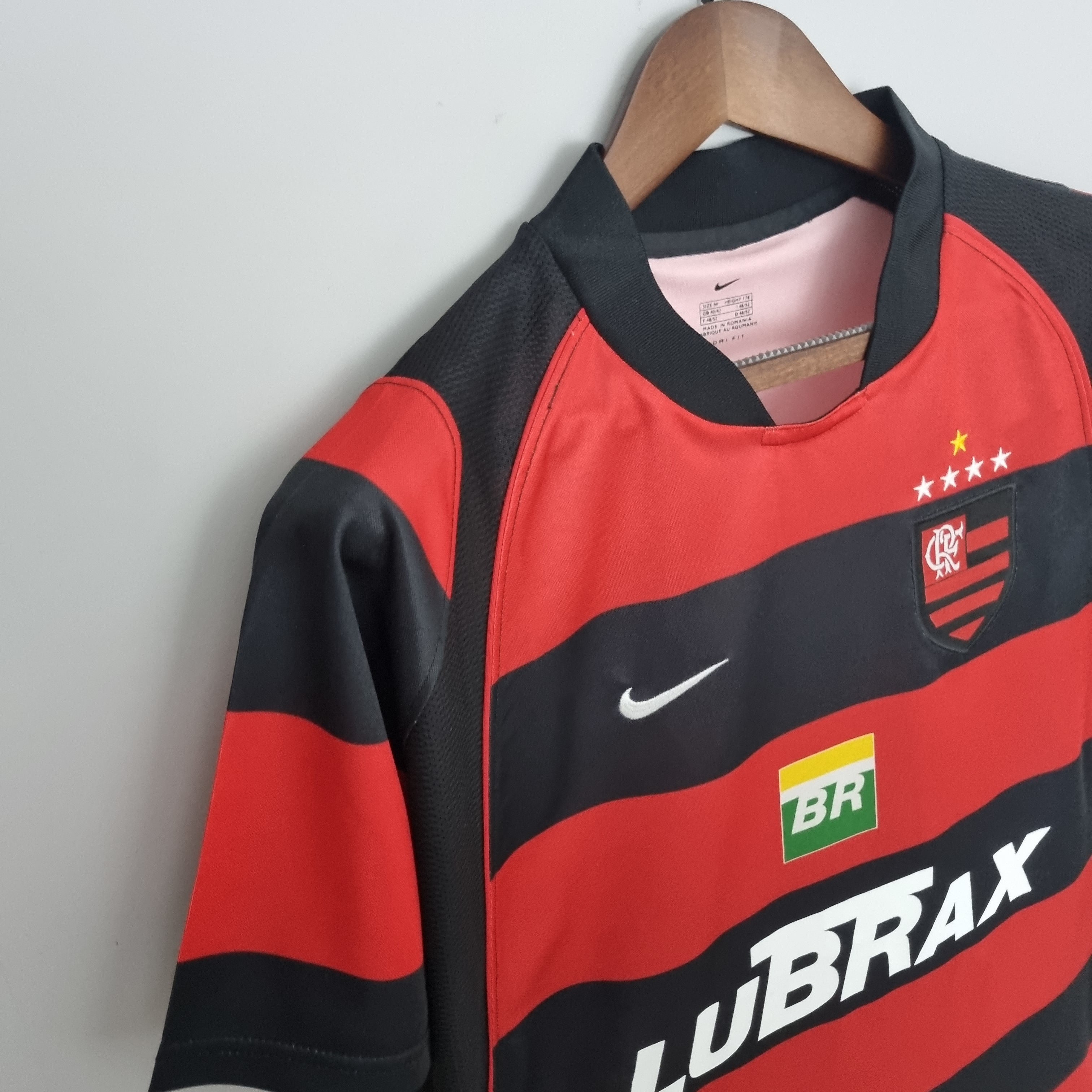 1990s Flamengo Retro Football Shirt | Red Black Home