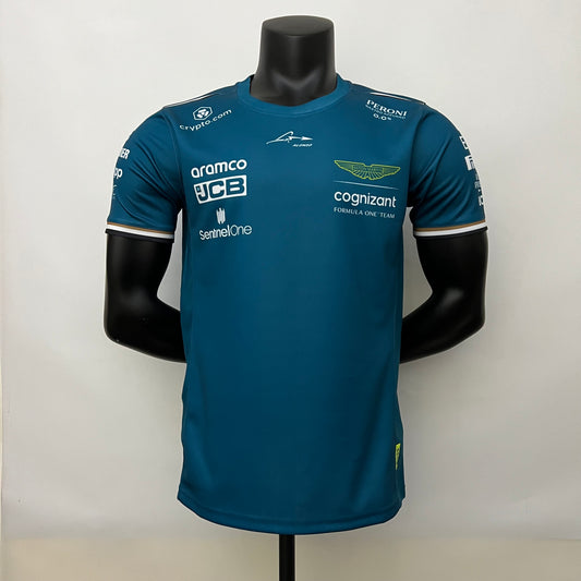 Aston Martin F1 2023 T-Shirt – Aramco Team Edition | Teal