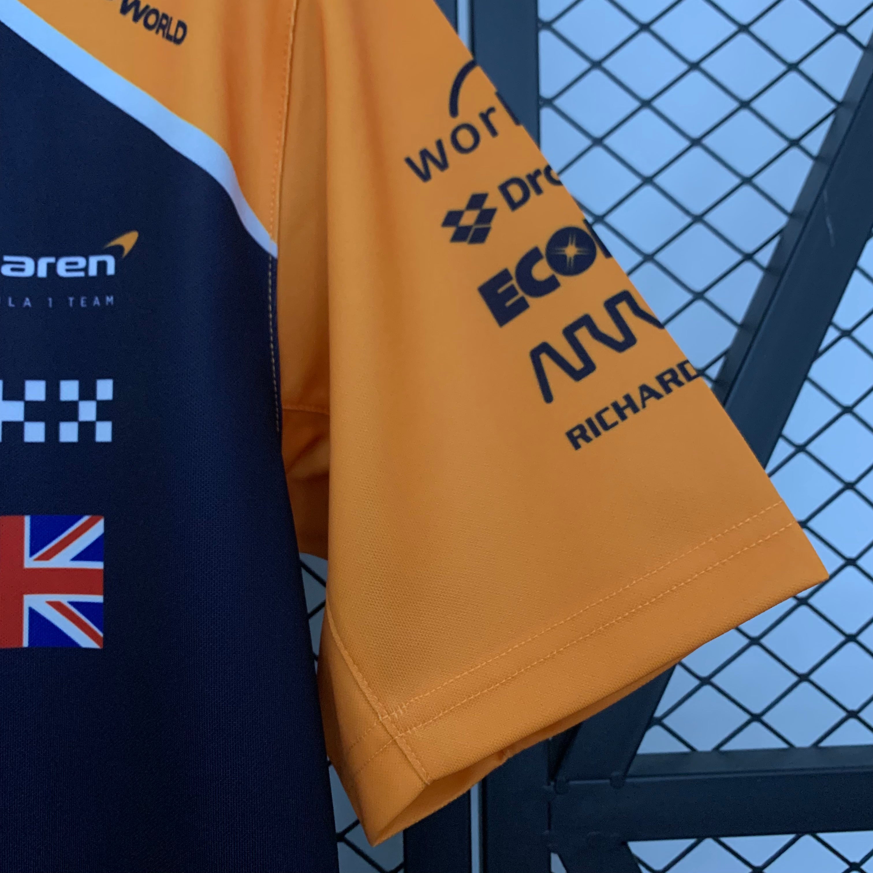 McLaren F1 2023 T-Shirt – Team Edition – Lando Norris #4 | Papaya Orange