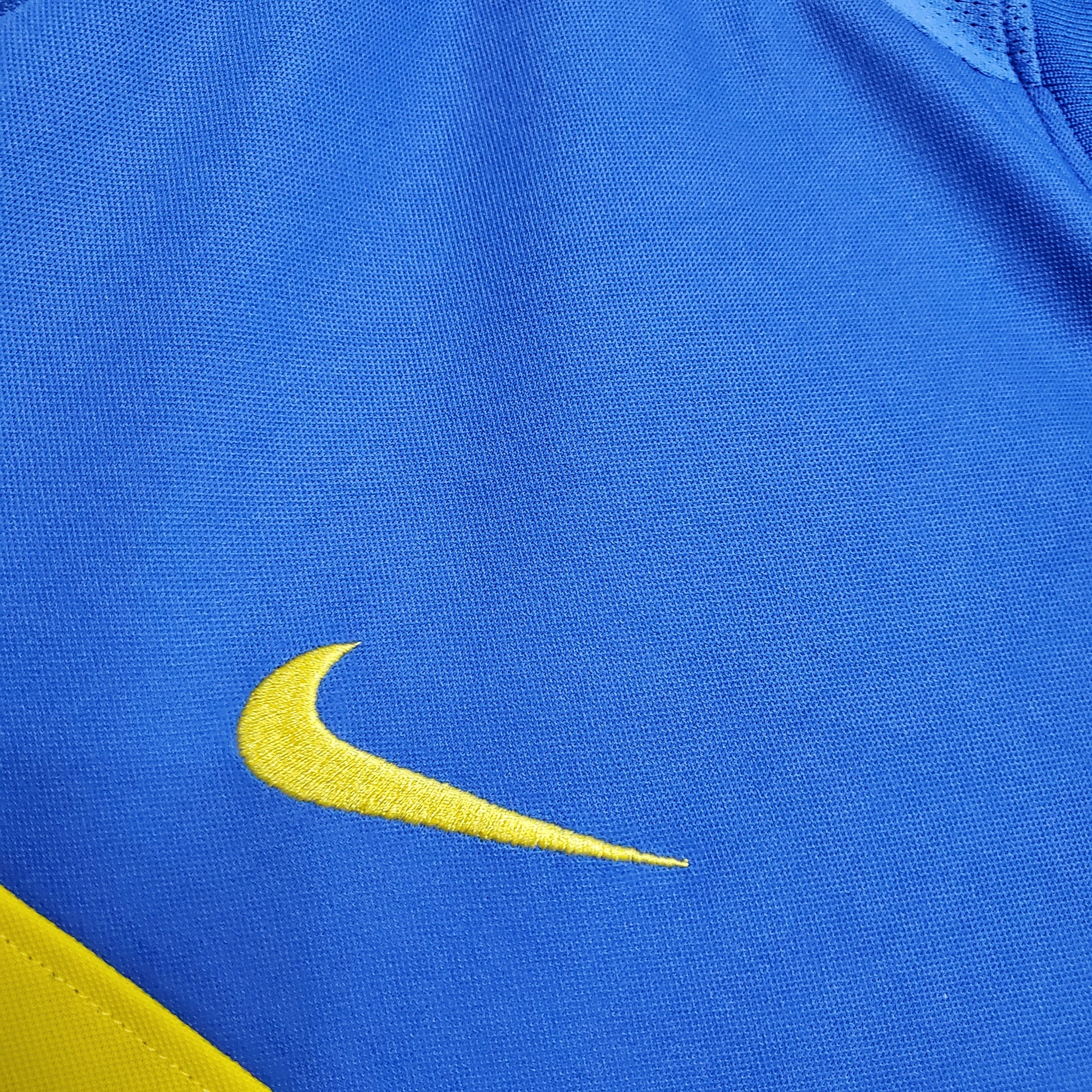1990s Boca Juniors Retro Football Shirt | Blue Yellow Home