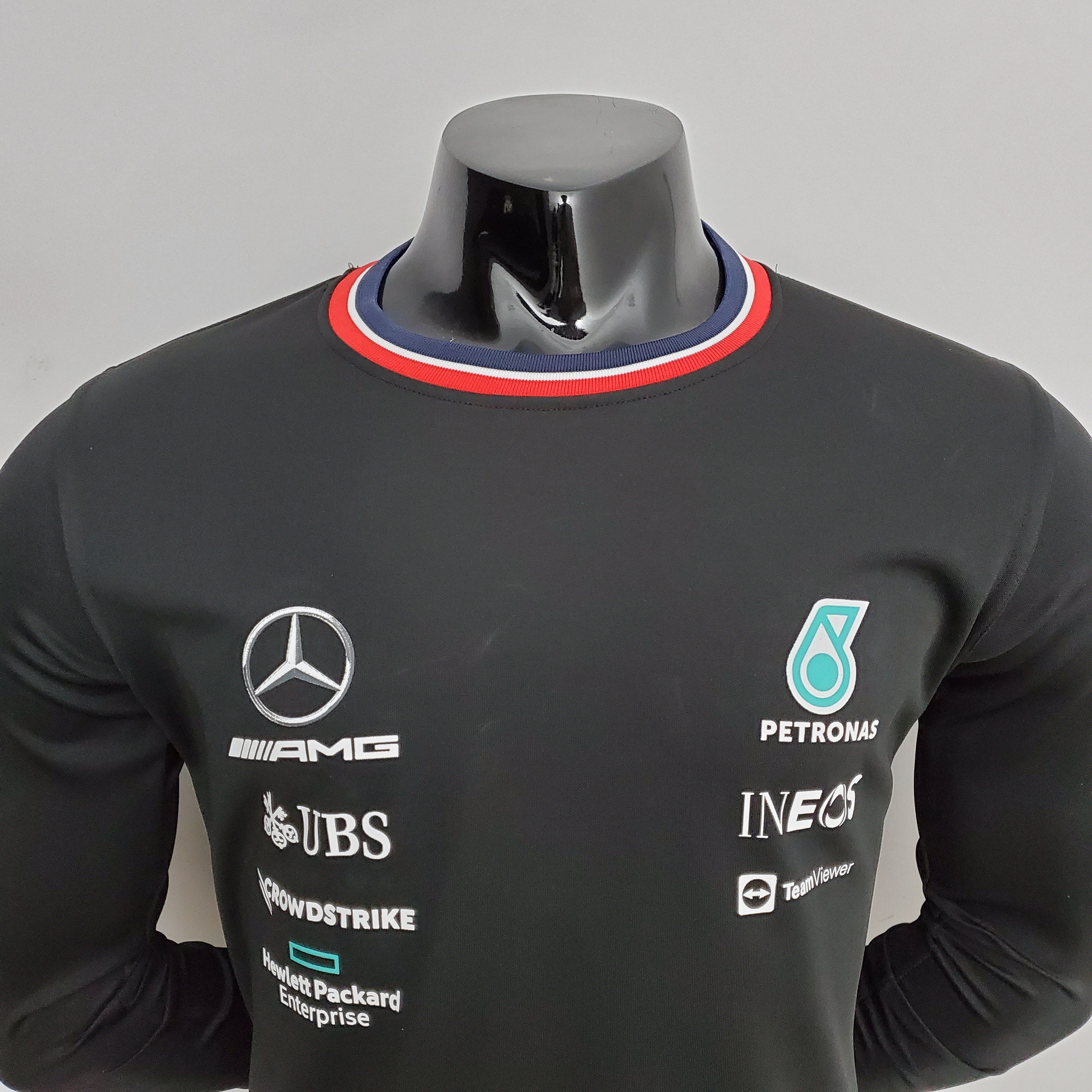 Mercedes F1 2023 Player Fit T-Shirt – Petronas | Black