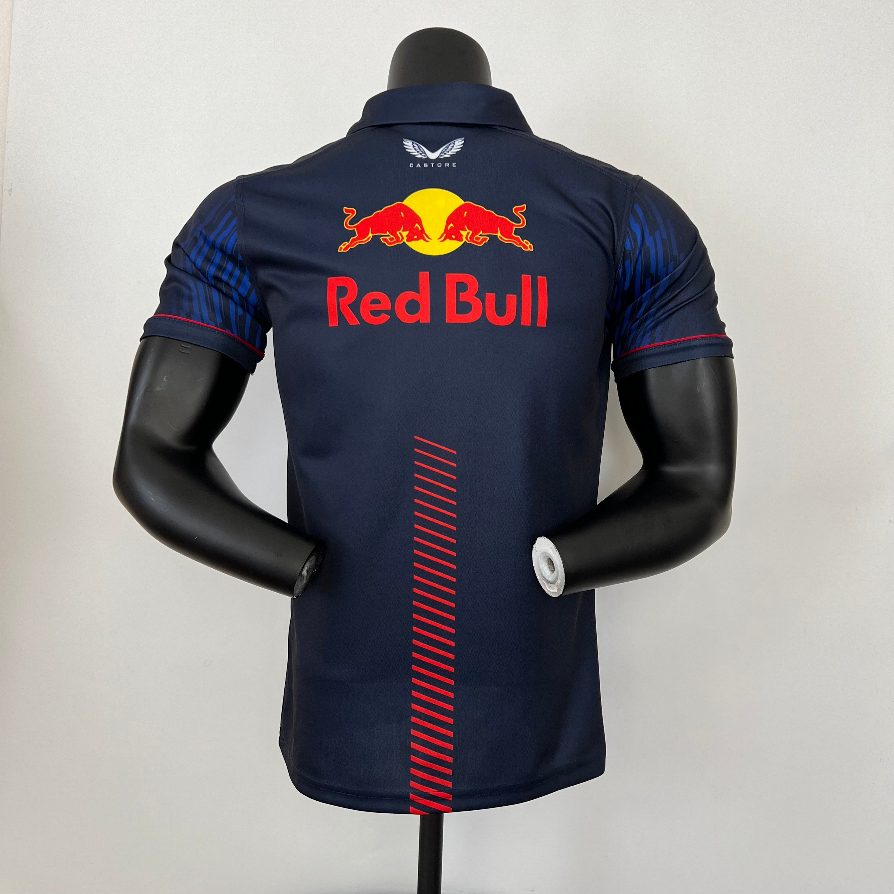 Red Bull Racing F1 2023 Player Fit Polo – Max Verstappen #1 | Navy Blue