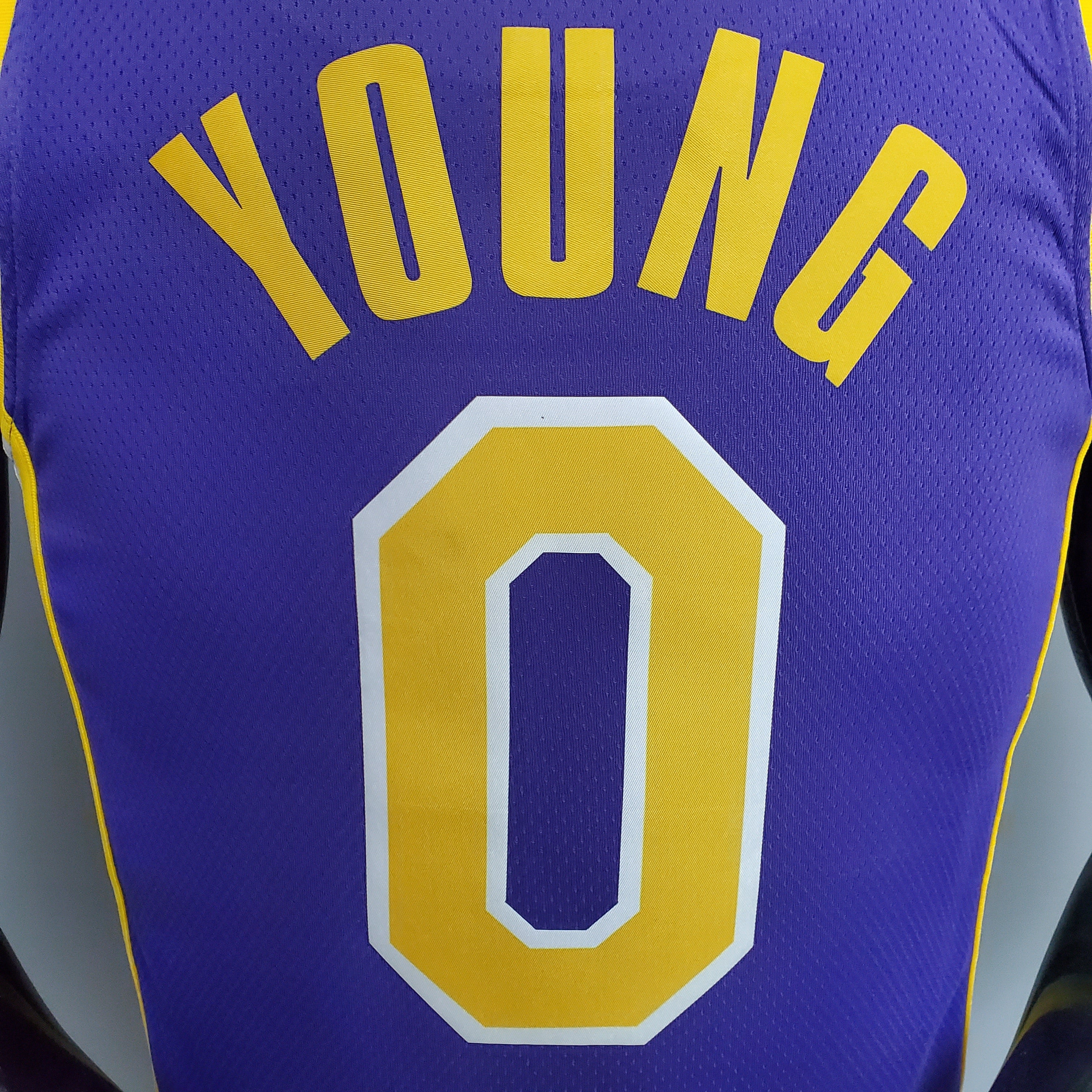 2023 LA Lakers Young #0 Swingman Edition Jersey