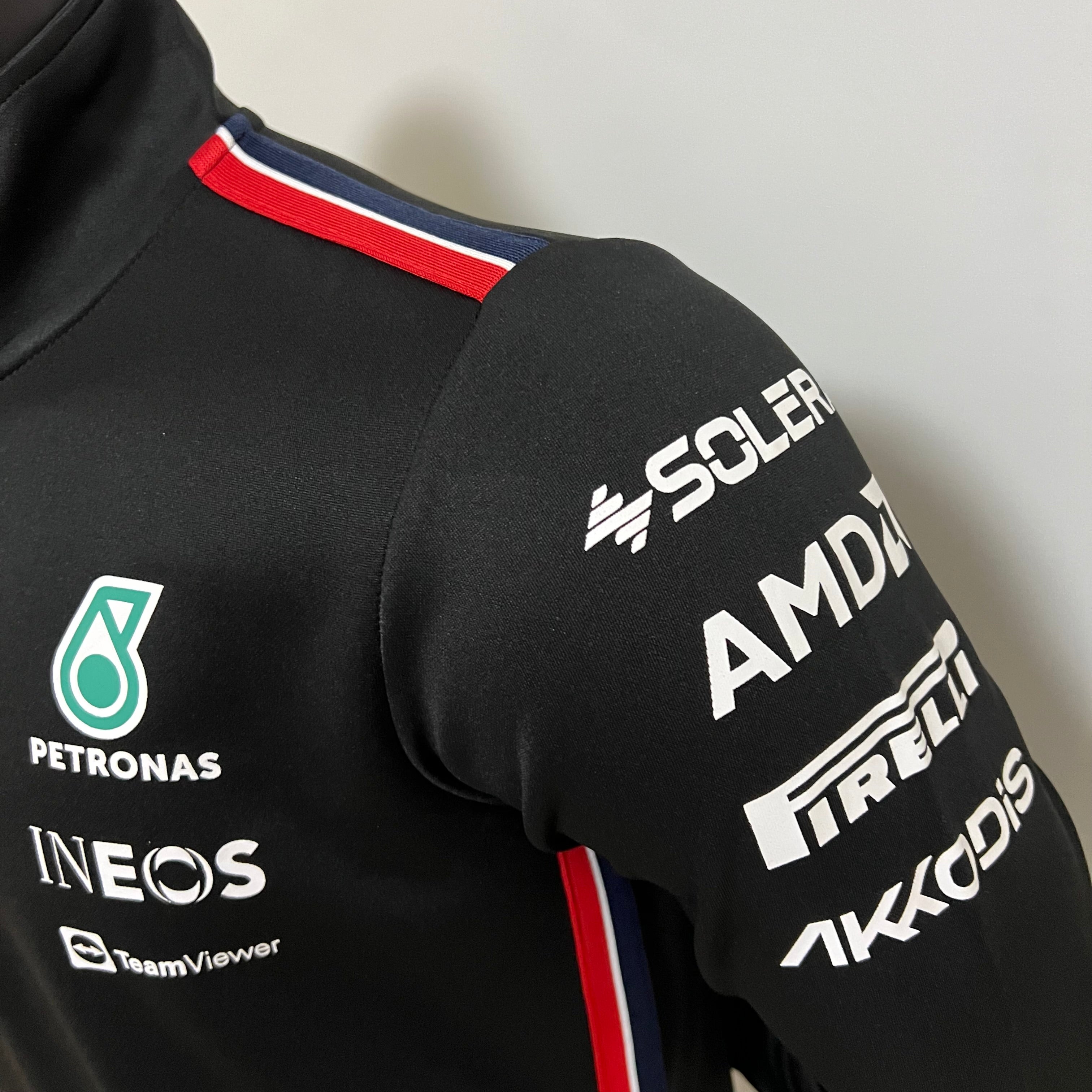 Mercedes F1 2023 Jacket – Player Fit | Black