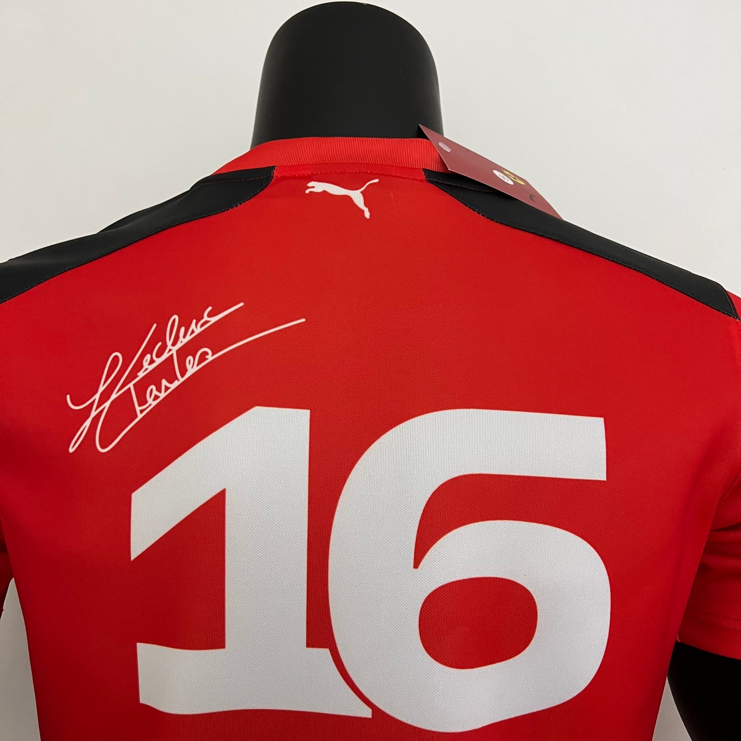 Ferrari F1 2023 T-Shirt – Player Fit – Charles Leclerc #16 | Red