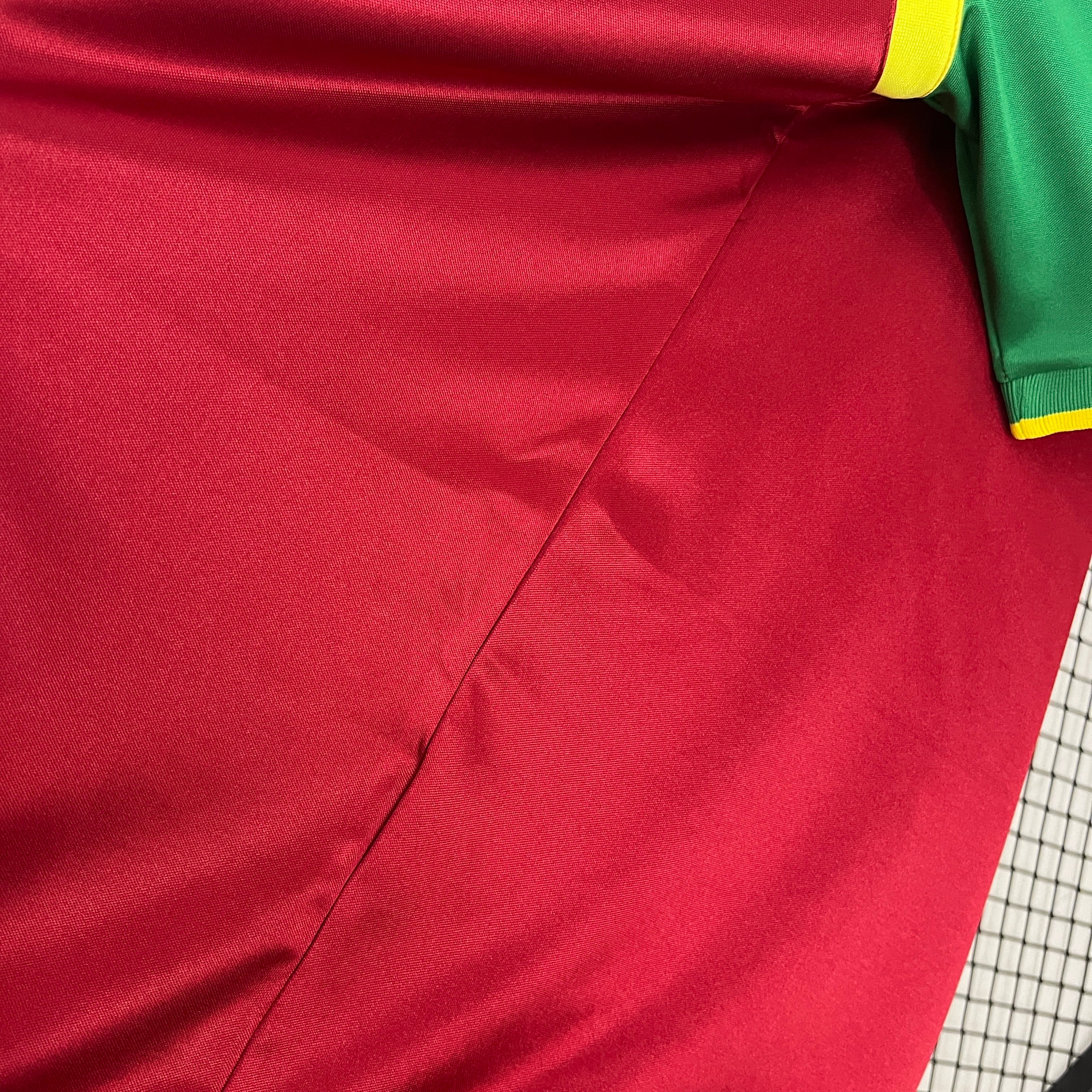 1990s Portugal Retro Football Shirt | Red Green Home