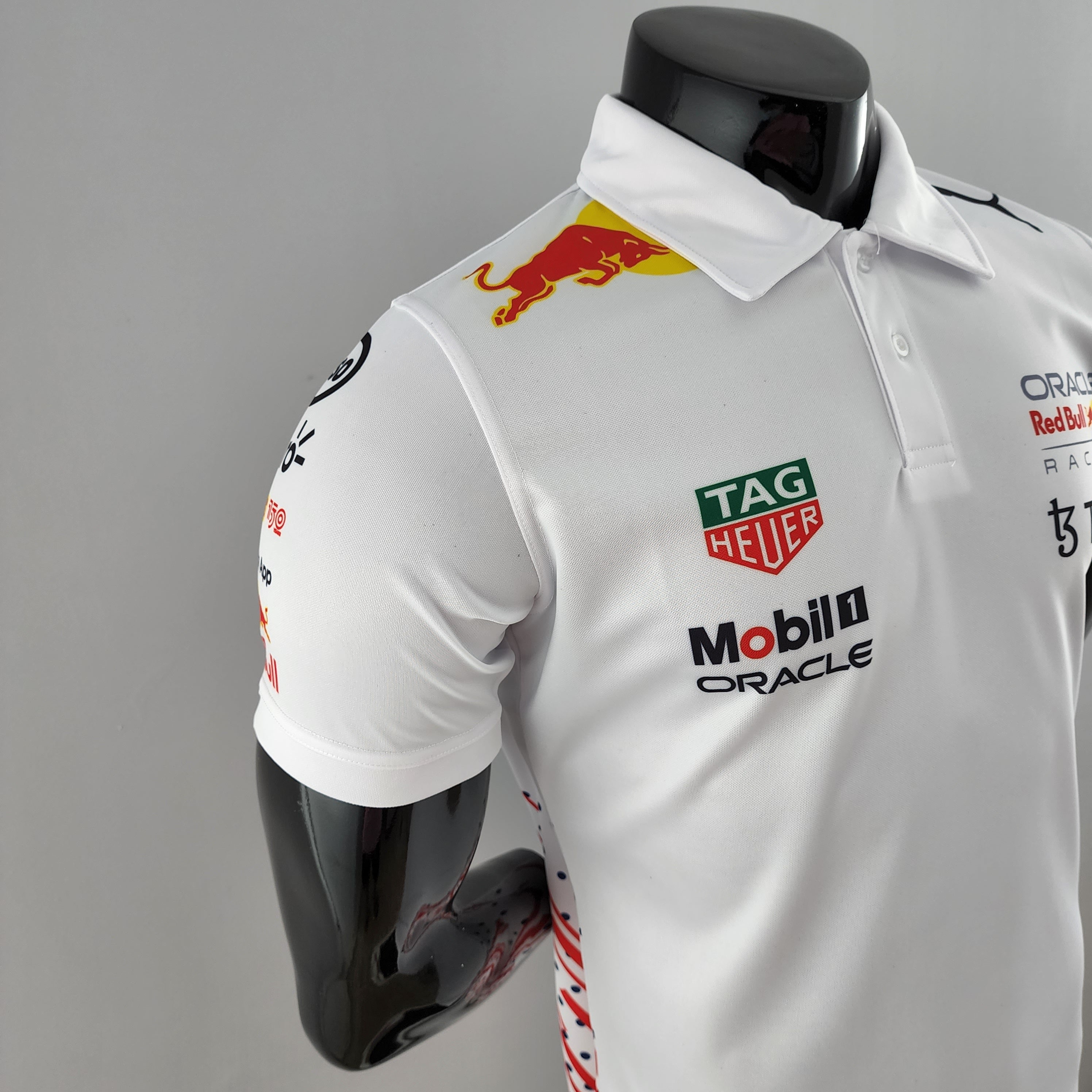 Red Bull Racing F1 2023 Polo – Player Fit | White
