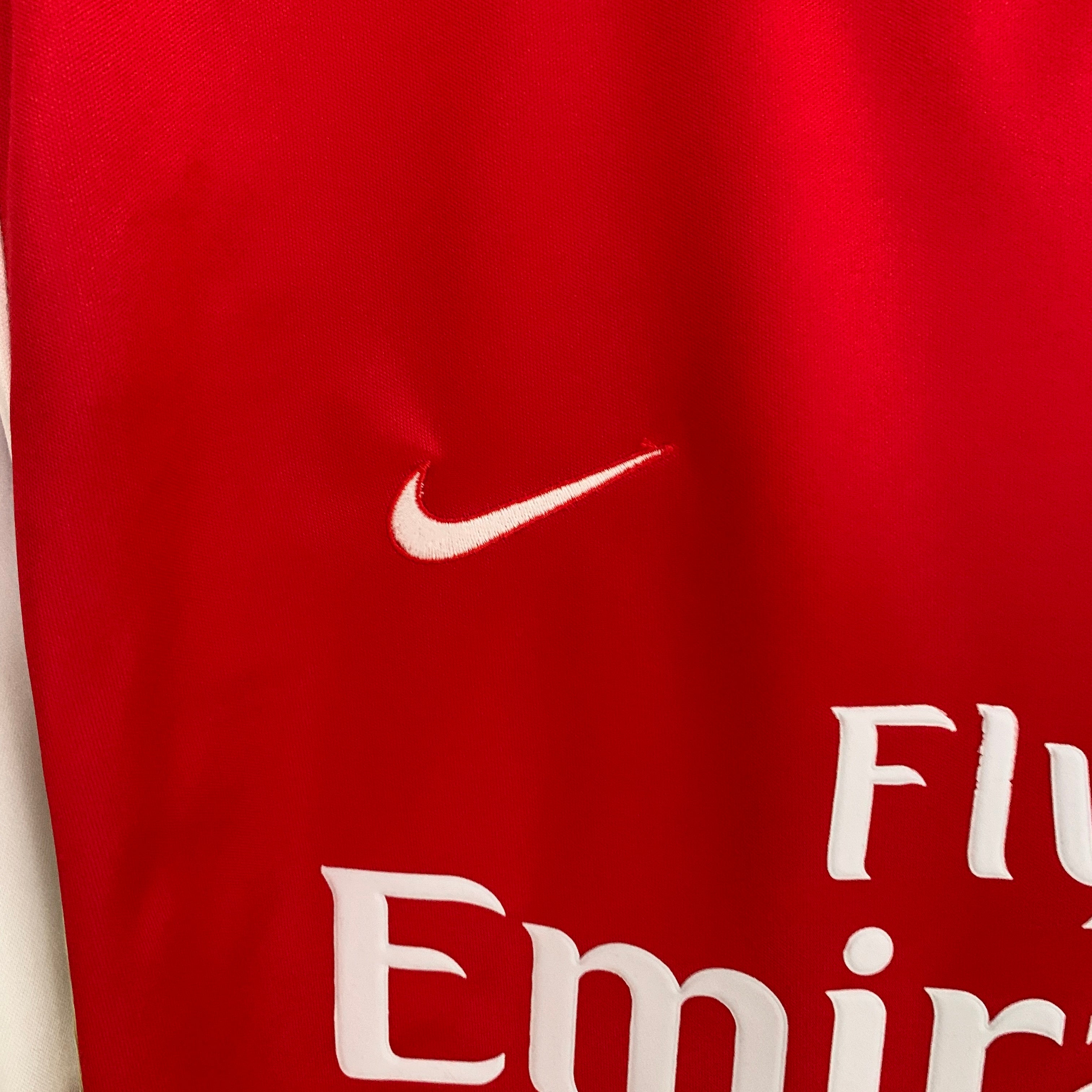 2000s Arsenal Retro Football Shirt | Red White Home