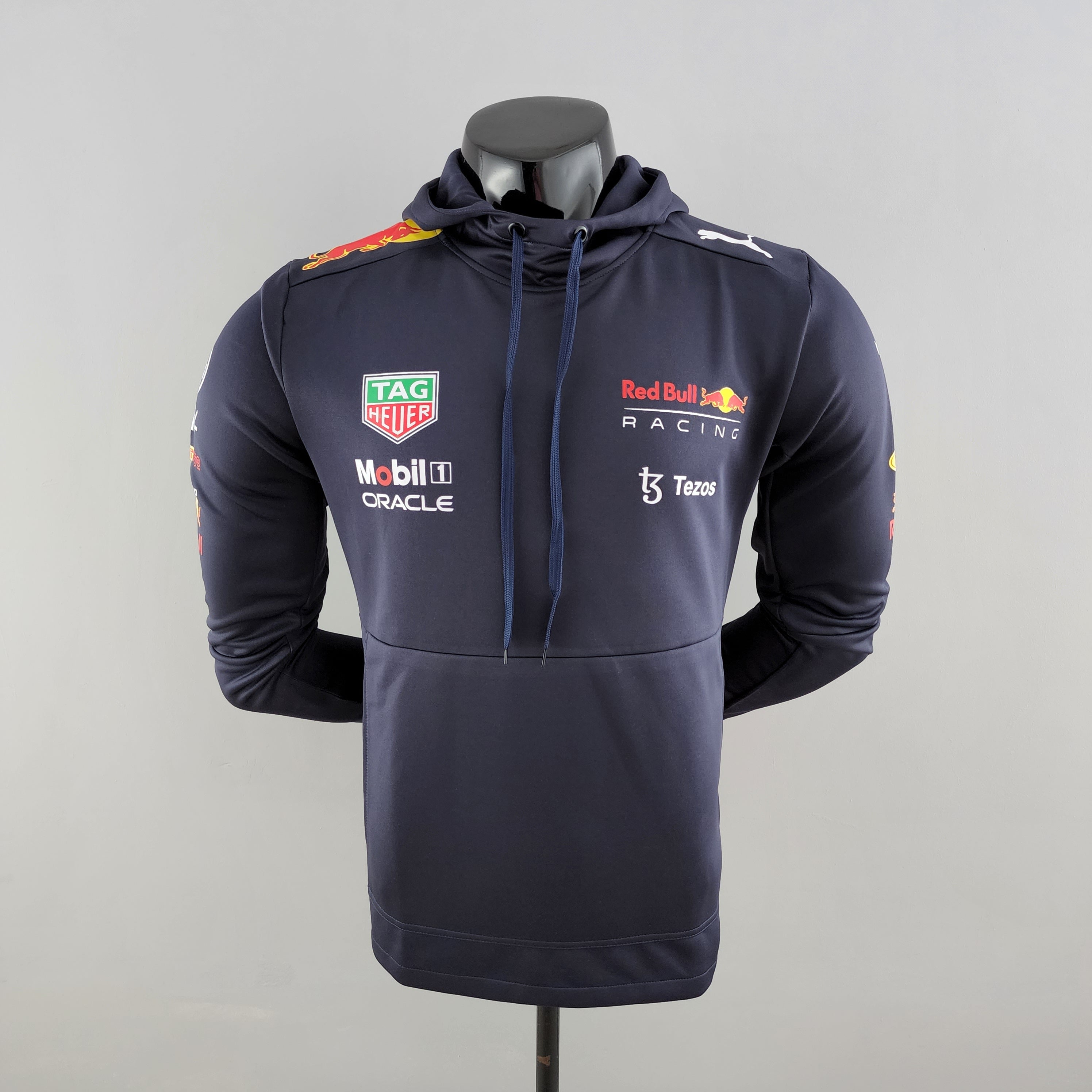 Red Bull Racing F1 2023 Hoodie – Player Fit Tezos| Navy Blue